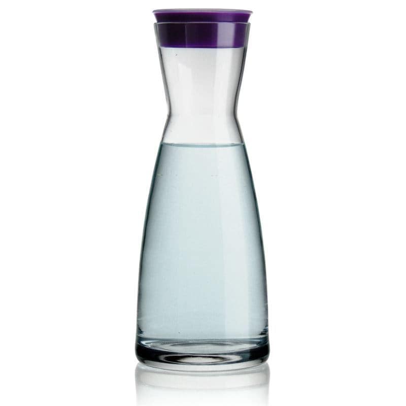 1.000 ml Karaffe 'Ypsilon', Glas, violett