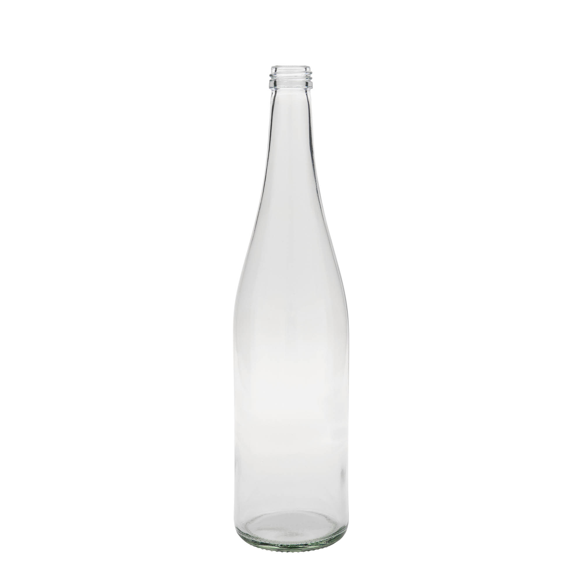 750 ml Glasflasche 'Weinschlegel', Mündung: PP 28