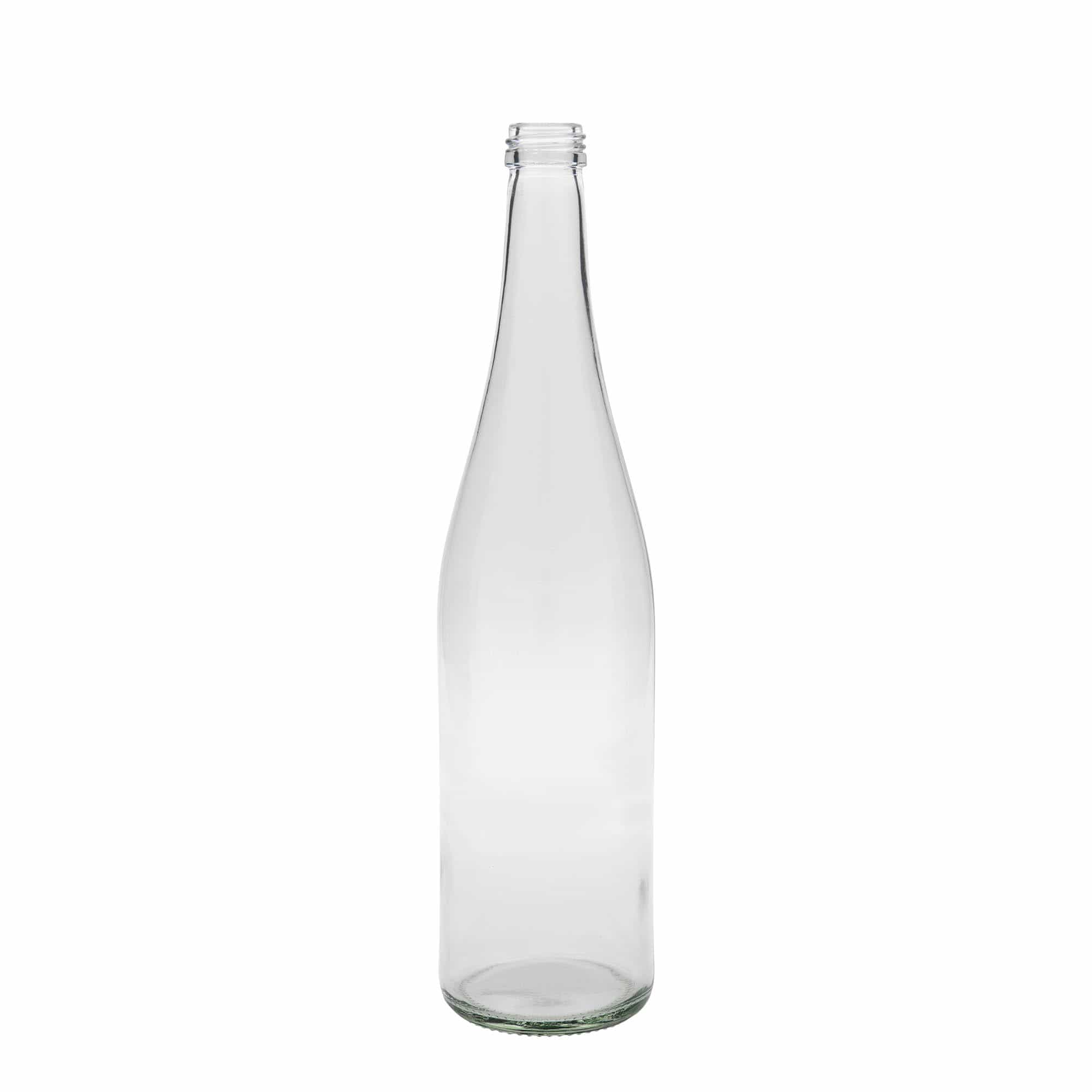 750 ml Glasflasche 'Weinschlegel', Mündung: PP 28