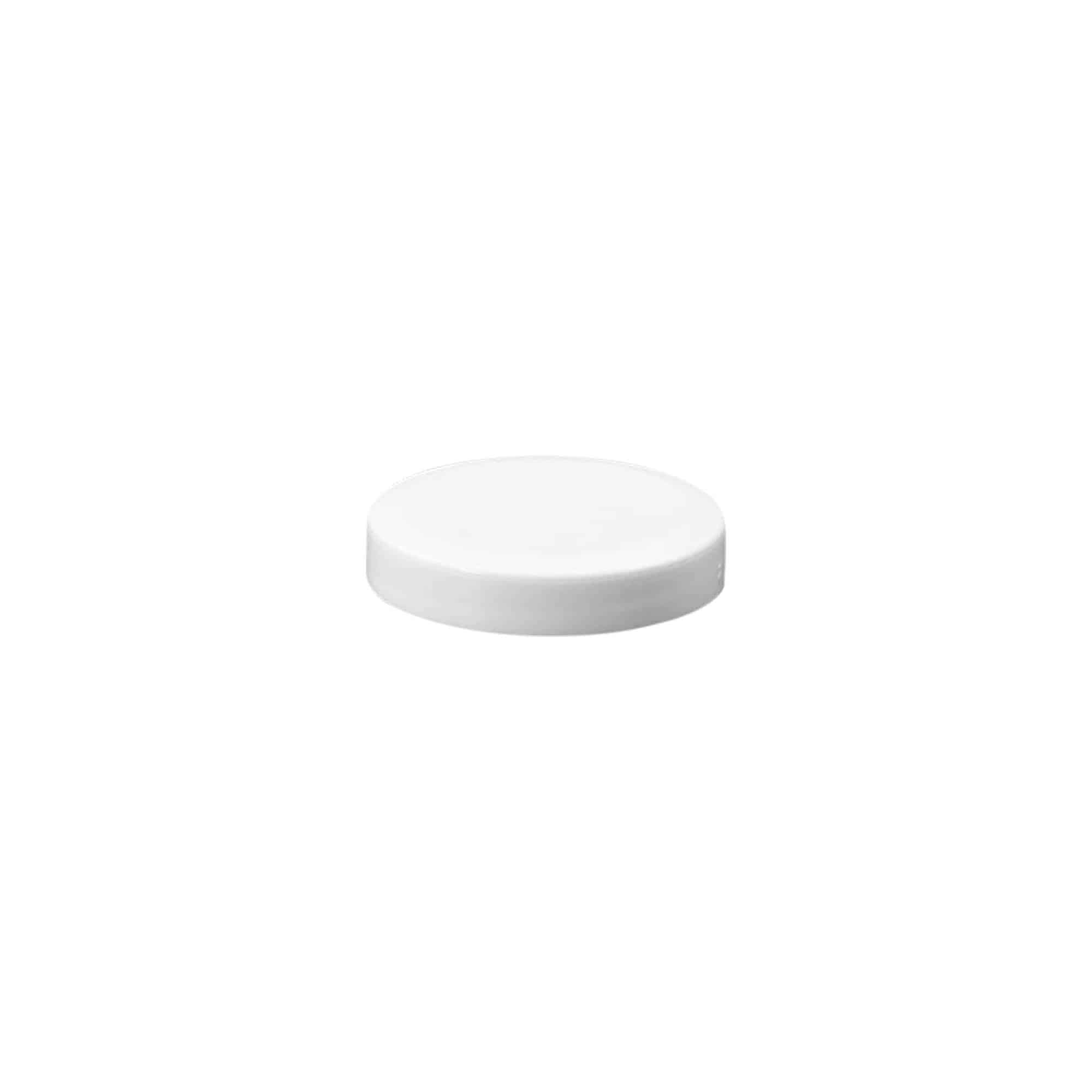 Schraubverschluss 'White Line' 6ml, PP-Kunststoff, weiß Schraubverschluss 'White Line' 6ml, PP-Kunststoff, weiß