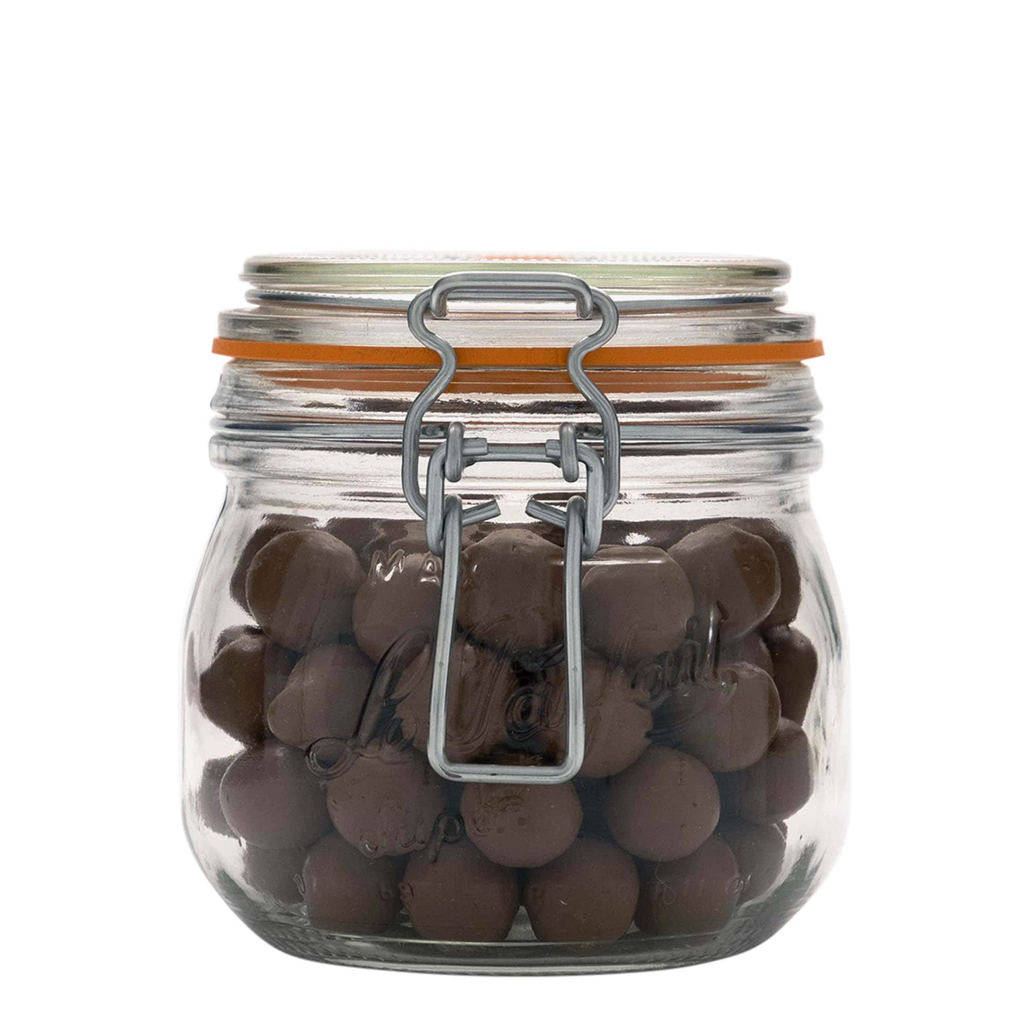 500 ml Drahtbügelglas 'Le Parfait Super Bocal', Mündung: Drahtbügelverschluss 500 ml Drahtbügelglas 'Le Parfait Super Bocal', Mündung: Drahtbügelverschluss