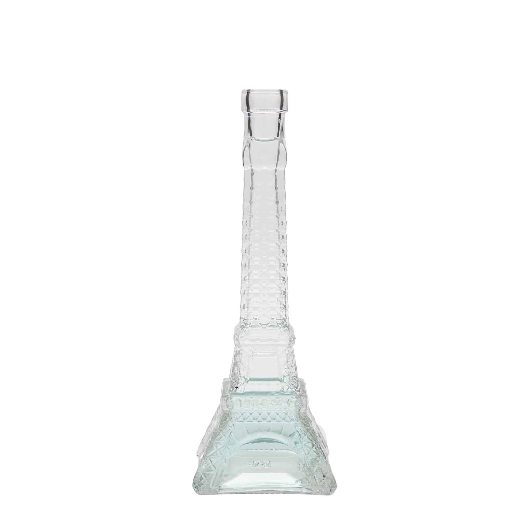 200 ml Glasflasche 'Eiffelturm', Mündung: Kork