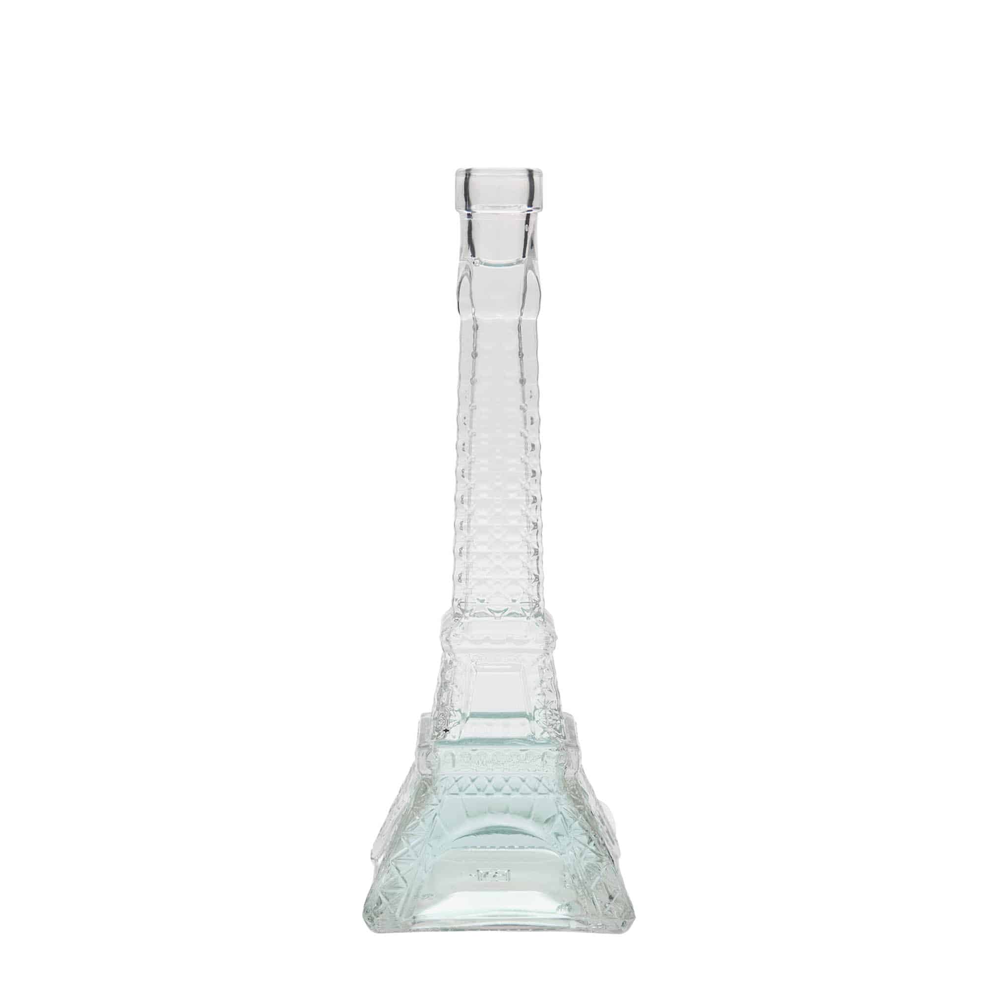 200 ml Glasflasche 'Eiffelturm', Mündung: Kork 200 ml Glasflasche 'Eiffelturm', Mündung: Kork
