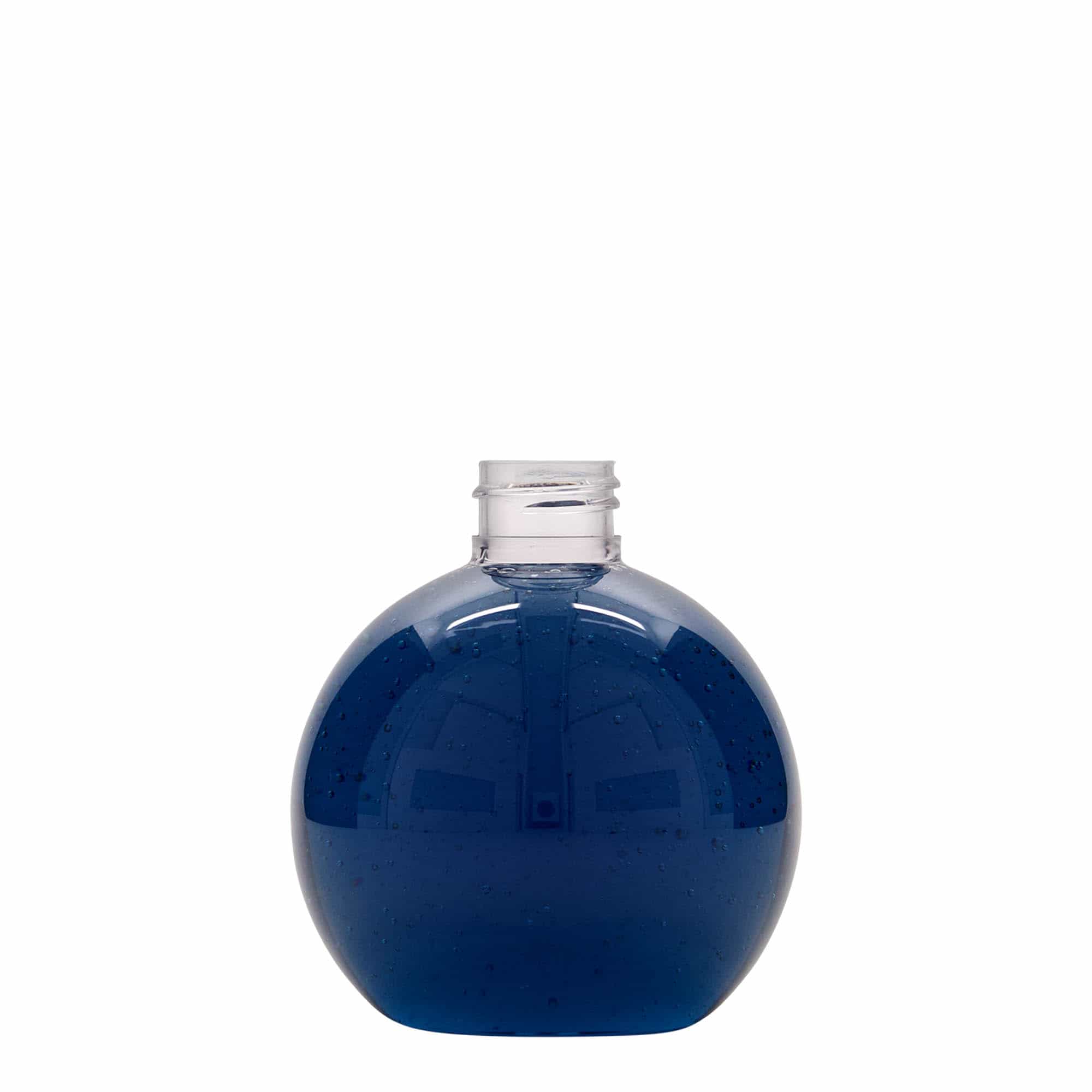 250 ml PET-Flasche 'Perry', rund, Kunststoff, Mündung: 24/410