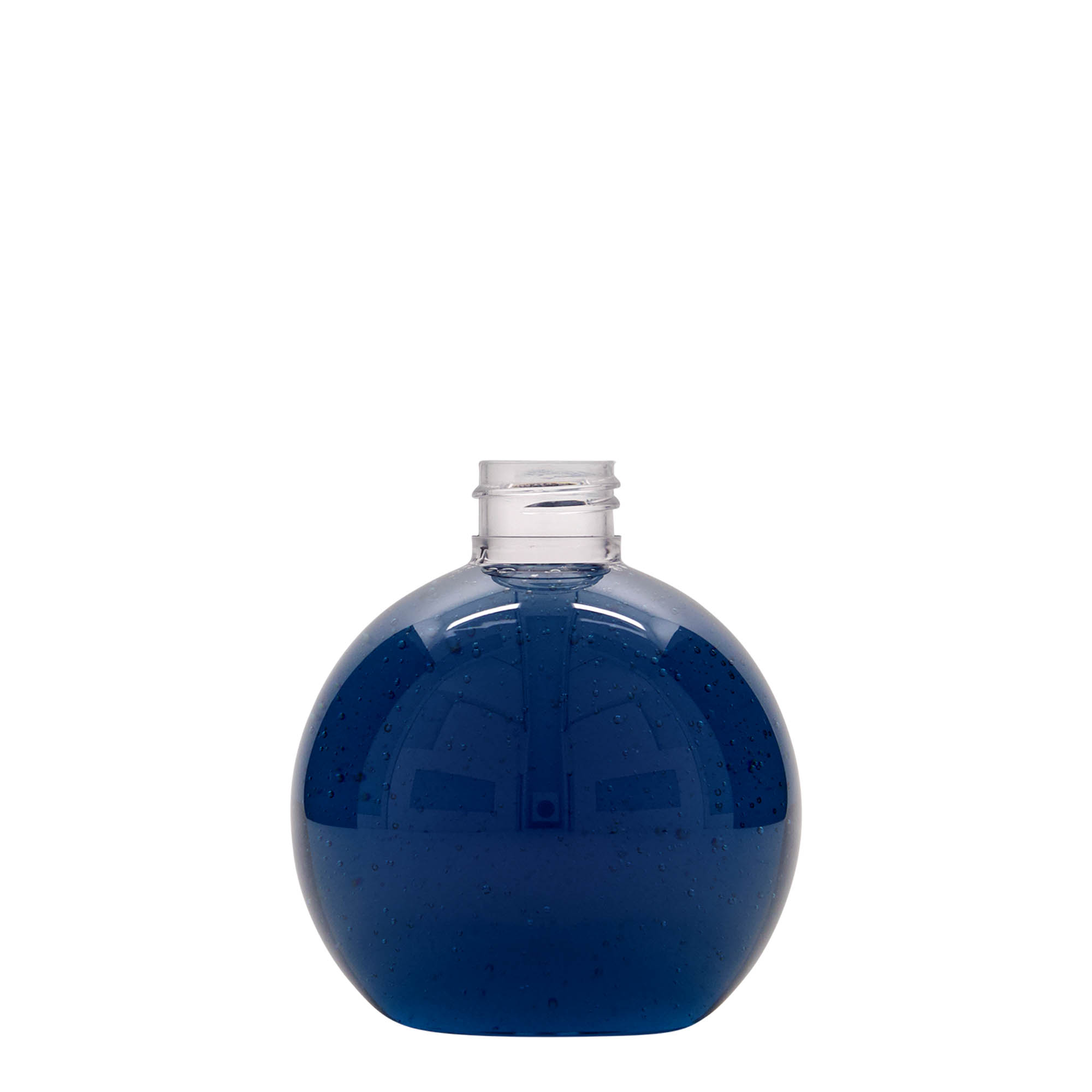 250 ml PET-Flasche 'Perry', rund, Kunststoff, Mündung: 24/410
