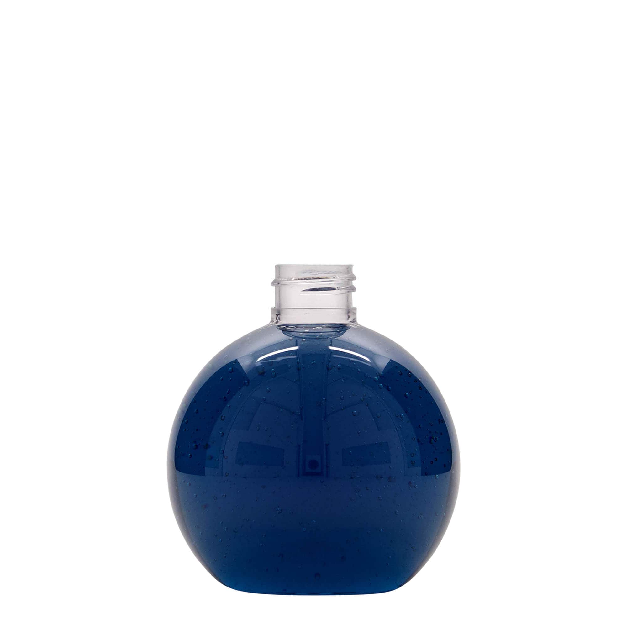 250 ml PET-Flasche „Perry“, rund, Kunststoff, Mündung:  24/410