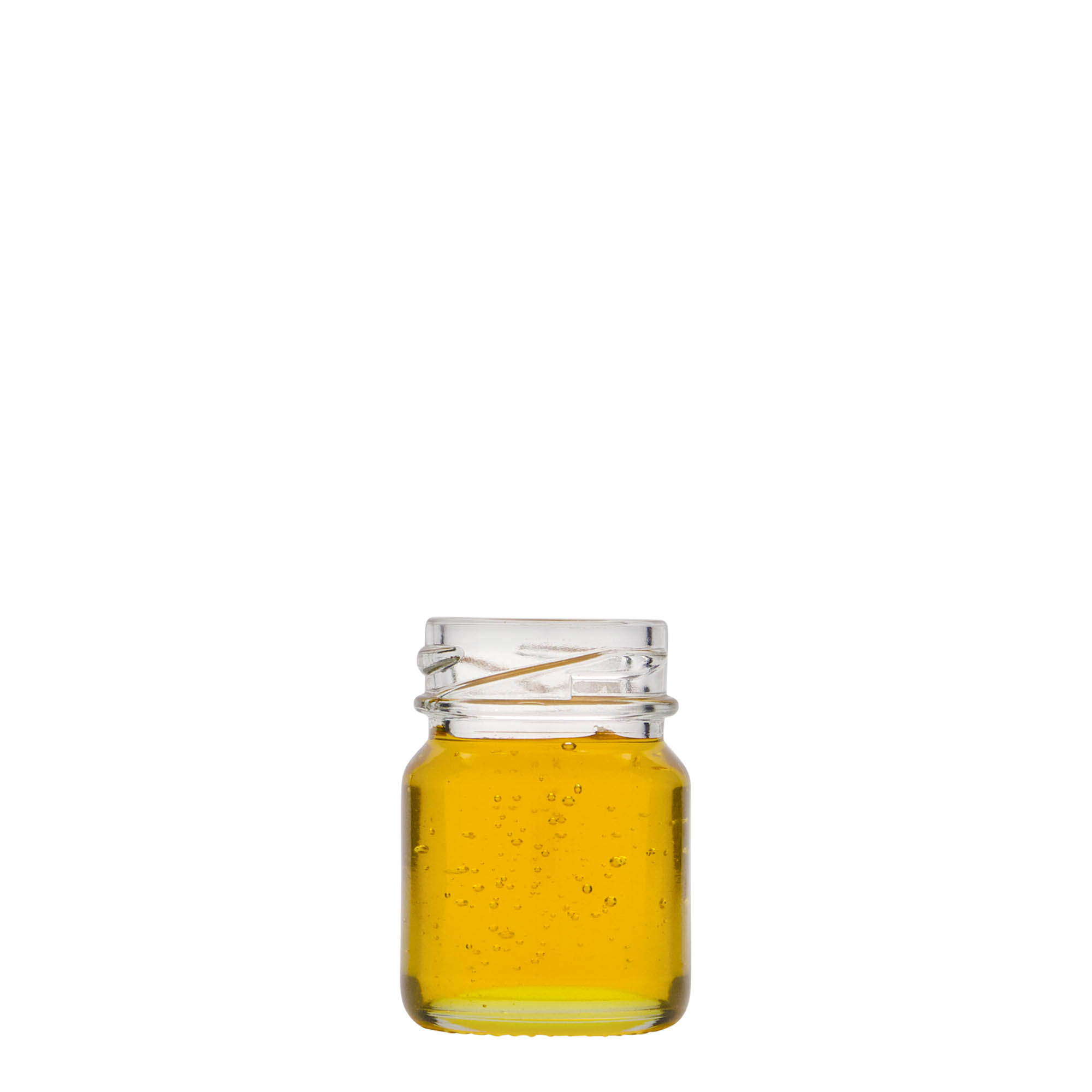 45 ml hohes Rundglas, Mündung: Twist-off (TO 38)