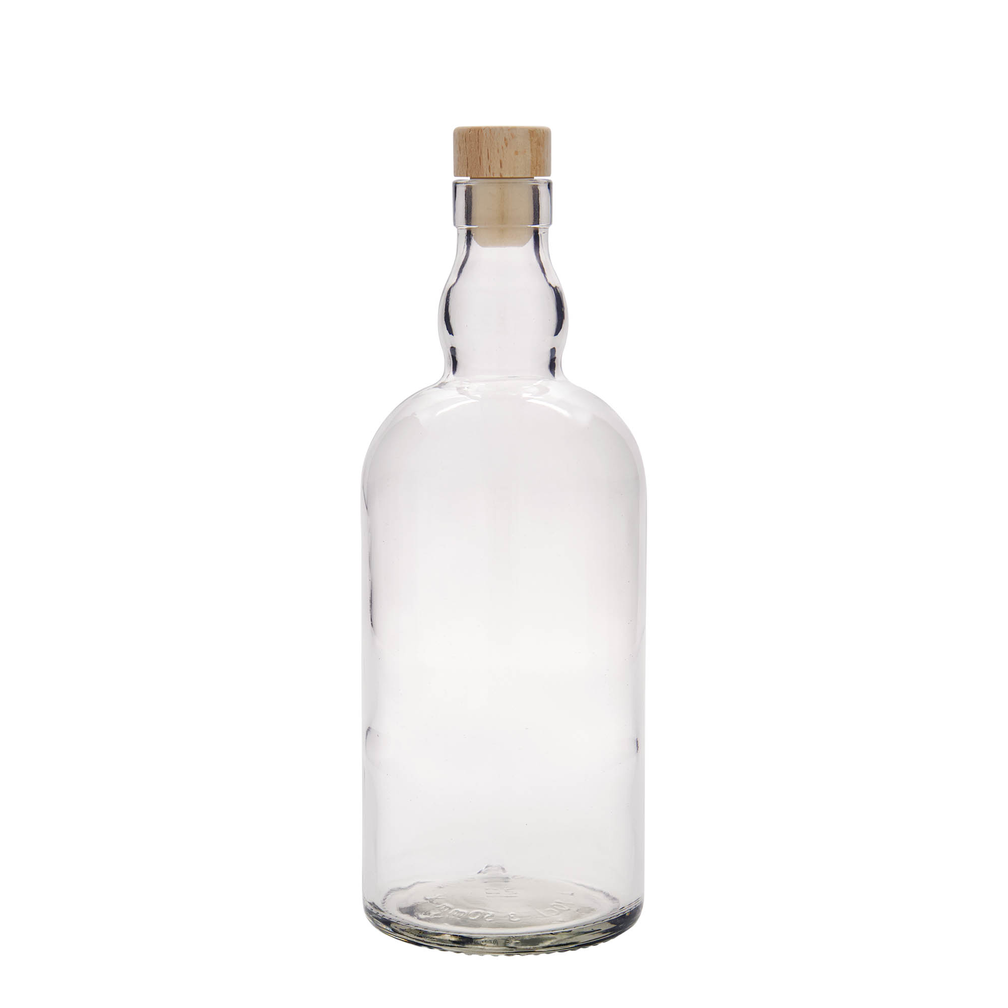 700 ml Glasflasche 'Aberdeen', Mündung: Kork 700 ml Glasflasche 'Aberdeen', Mündung: Kork