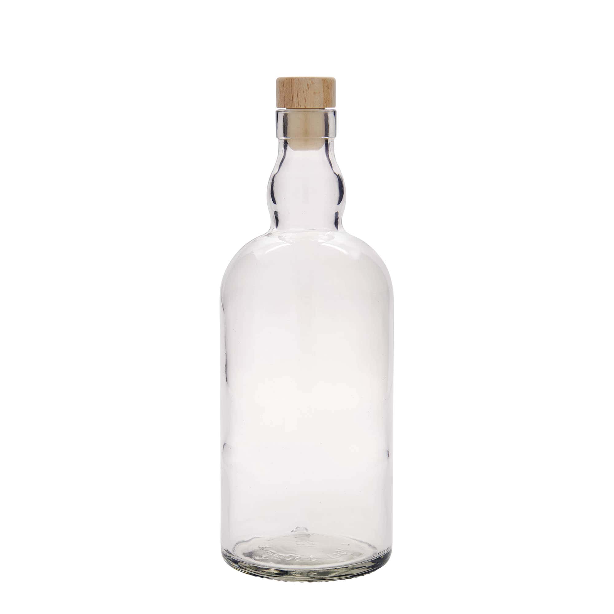 700 ml Glasflasche „Aberdeen“, Mündung: Kork