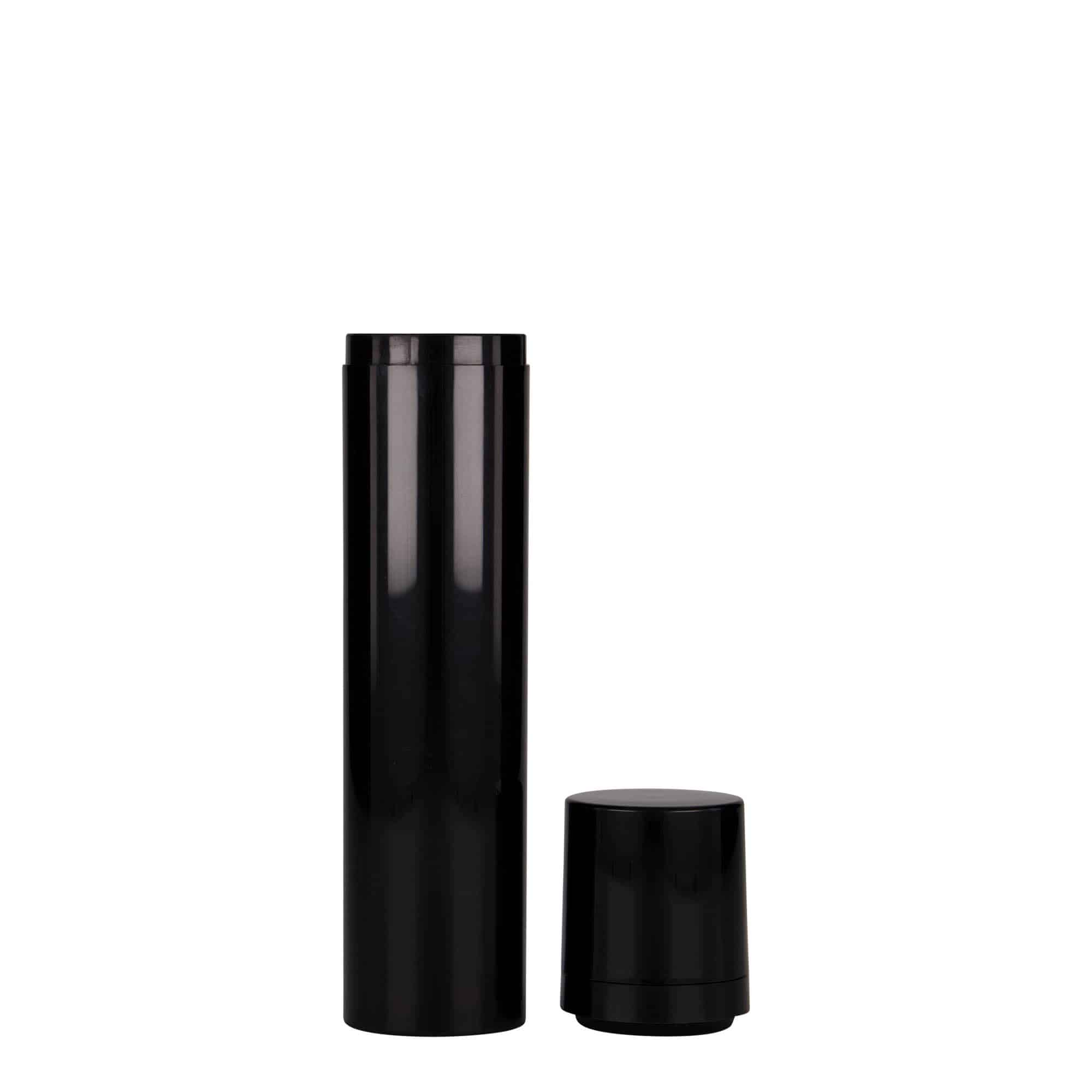 100 ml Airless Dispenser „Mezzo“, PP-Kunststoff, schwarz