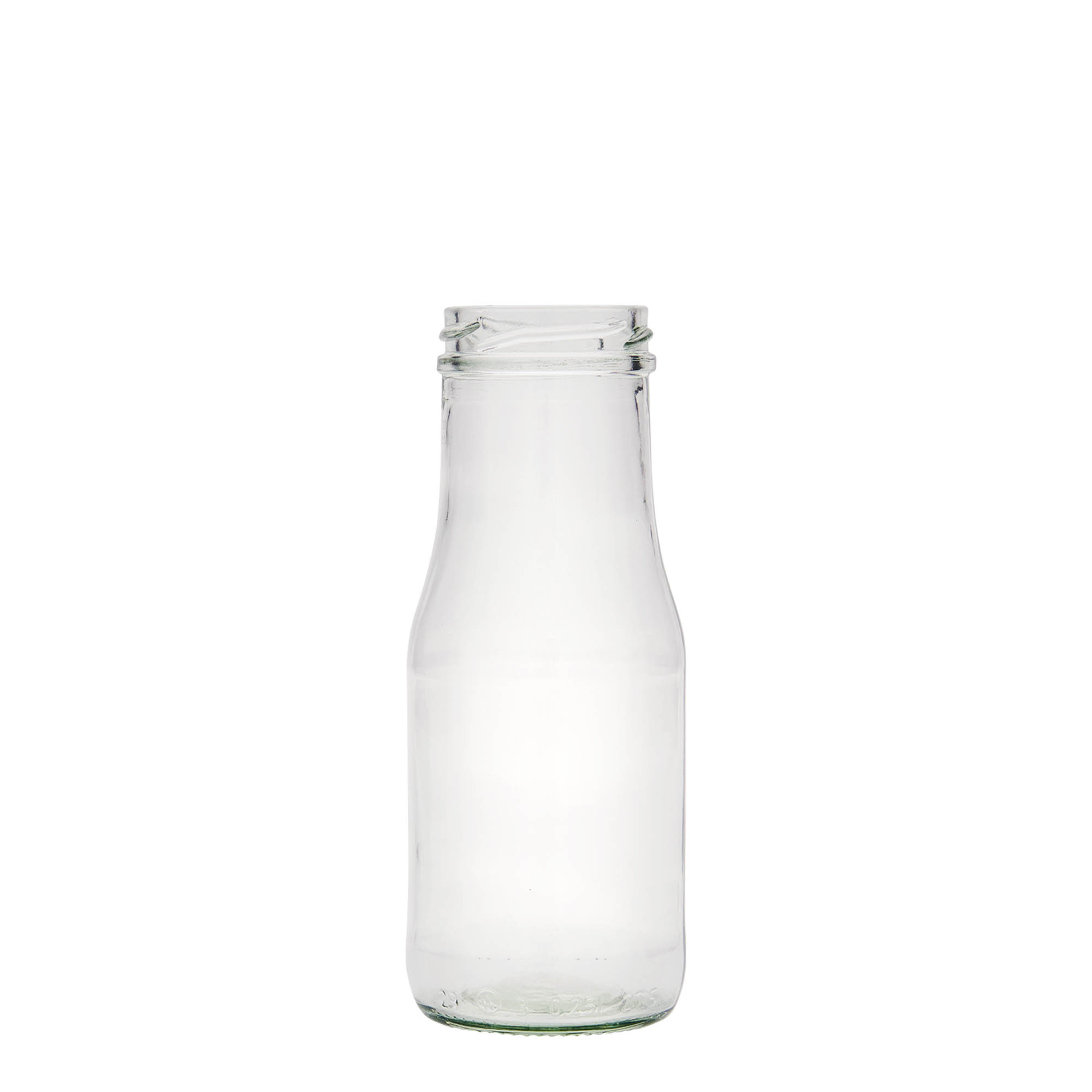 250 ml Glasflasche Susann, Mündung: Twist-Off (TO 48) 250 ml Glasflasche Susann, Mündung: Twist-Off (TO 48)