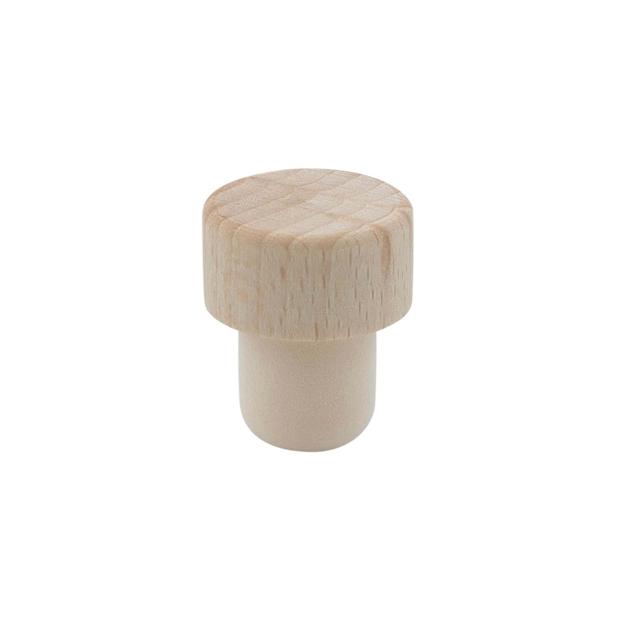 Griffkorken 19 mm, Holz/Kunststoff, für Mündung: Kork