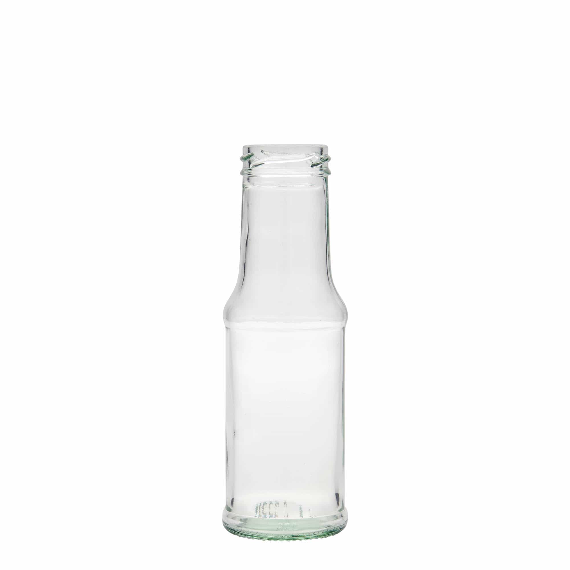 200 ml Soßenflasche, Glas, Mündung: Twist-Off (TO 43)