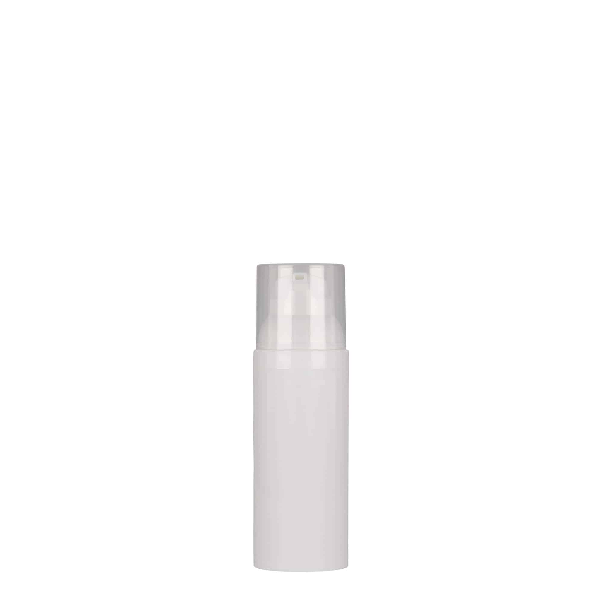 50 ml Airless Dispenser „Mezzo“, PP-Kunststoff, weiß
