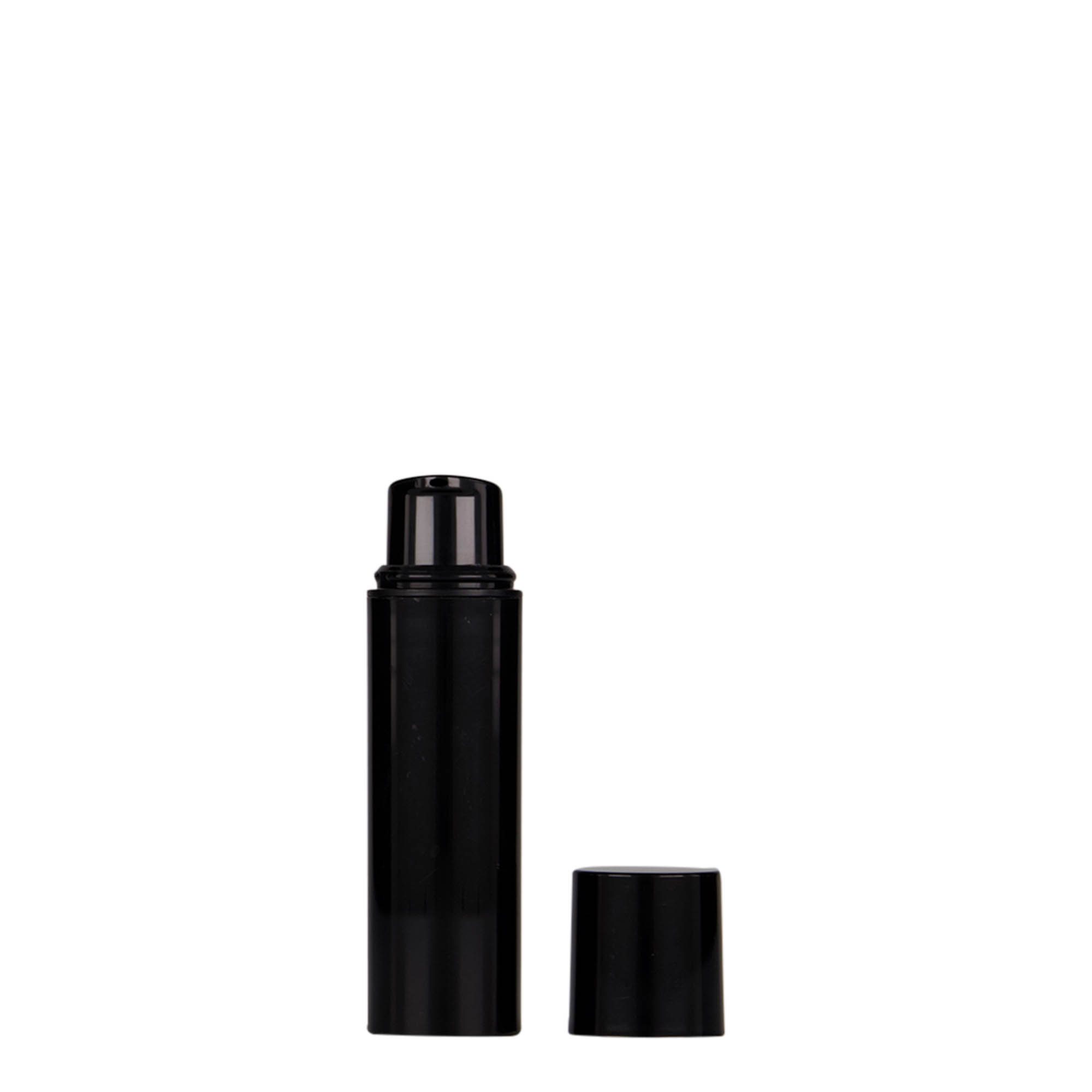 10 ml Airless Dispenser „Nano“, PP-Kunststoff, schwarz