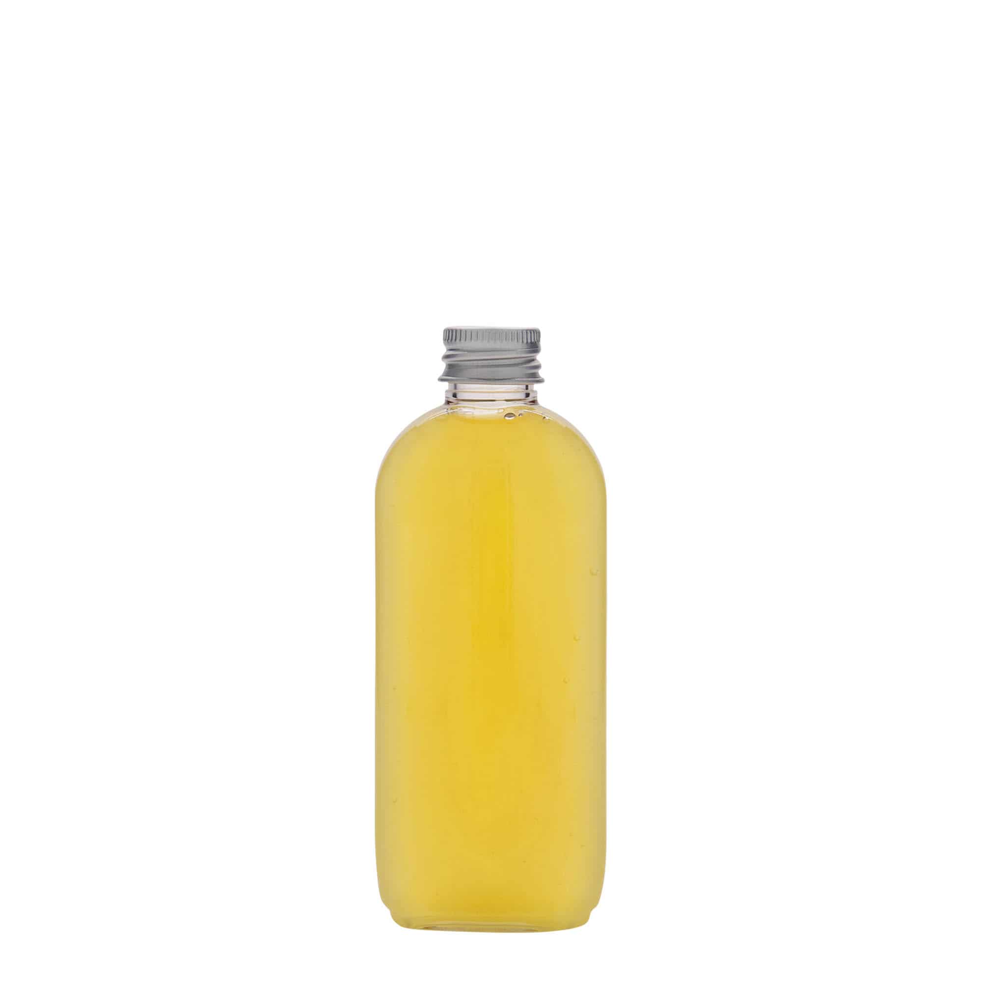 100 ml PET-Flasche 'Iris', oval, Kunststoff, Mündung: GPI 20/410