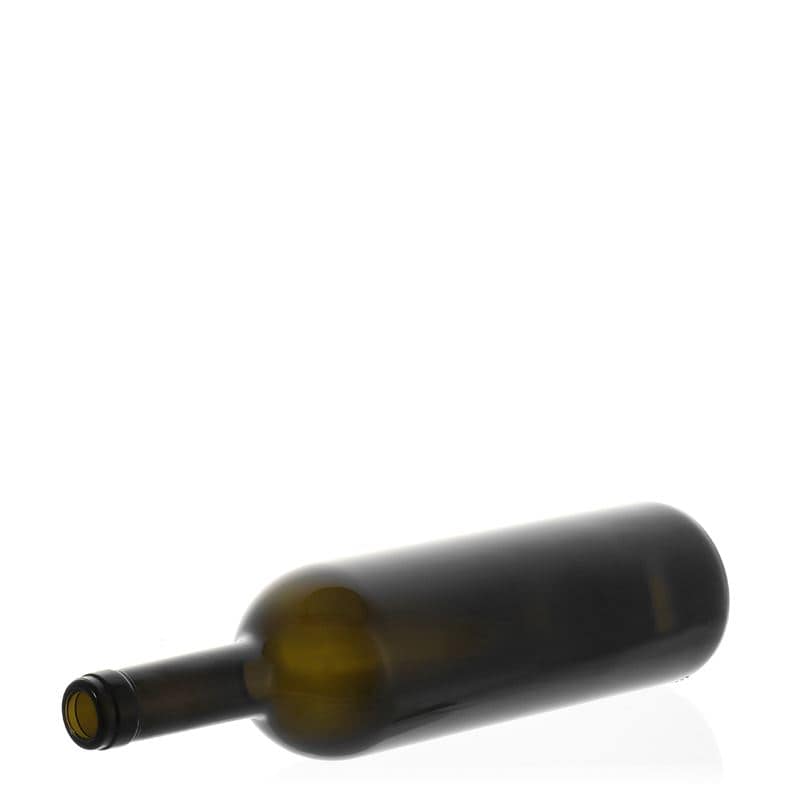 750 ml Weinflasche 'Golia', antikgrün, Mündung: Kork