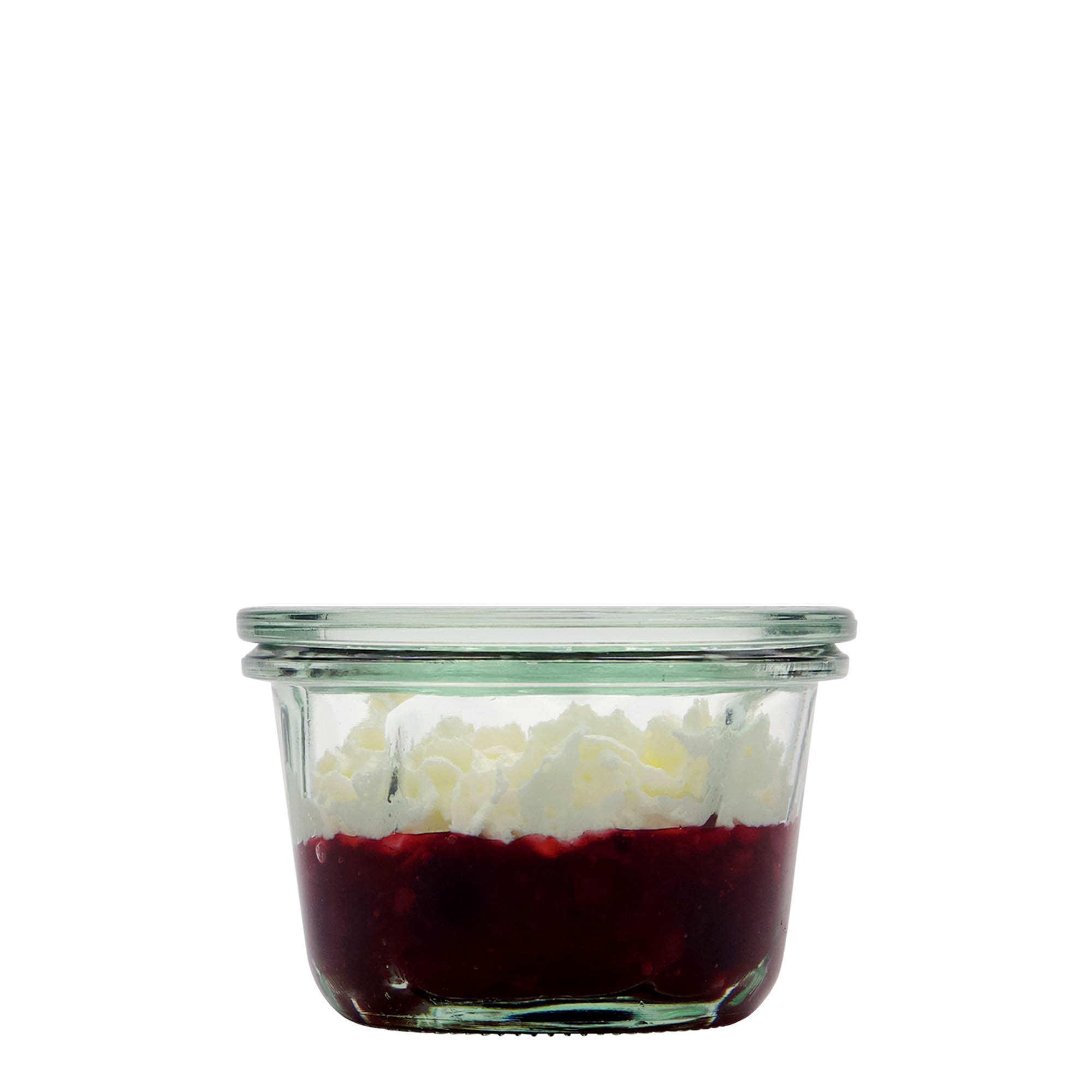 165 ml WECK-Gugelhupfglas, Mündung: Rundrand