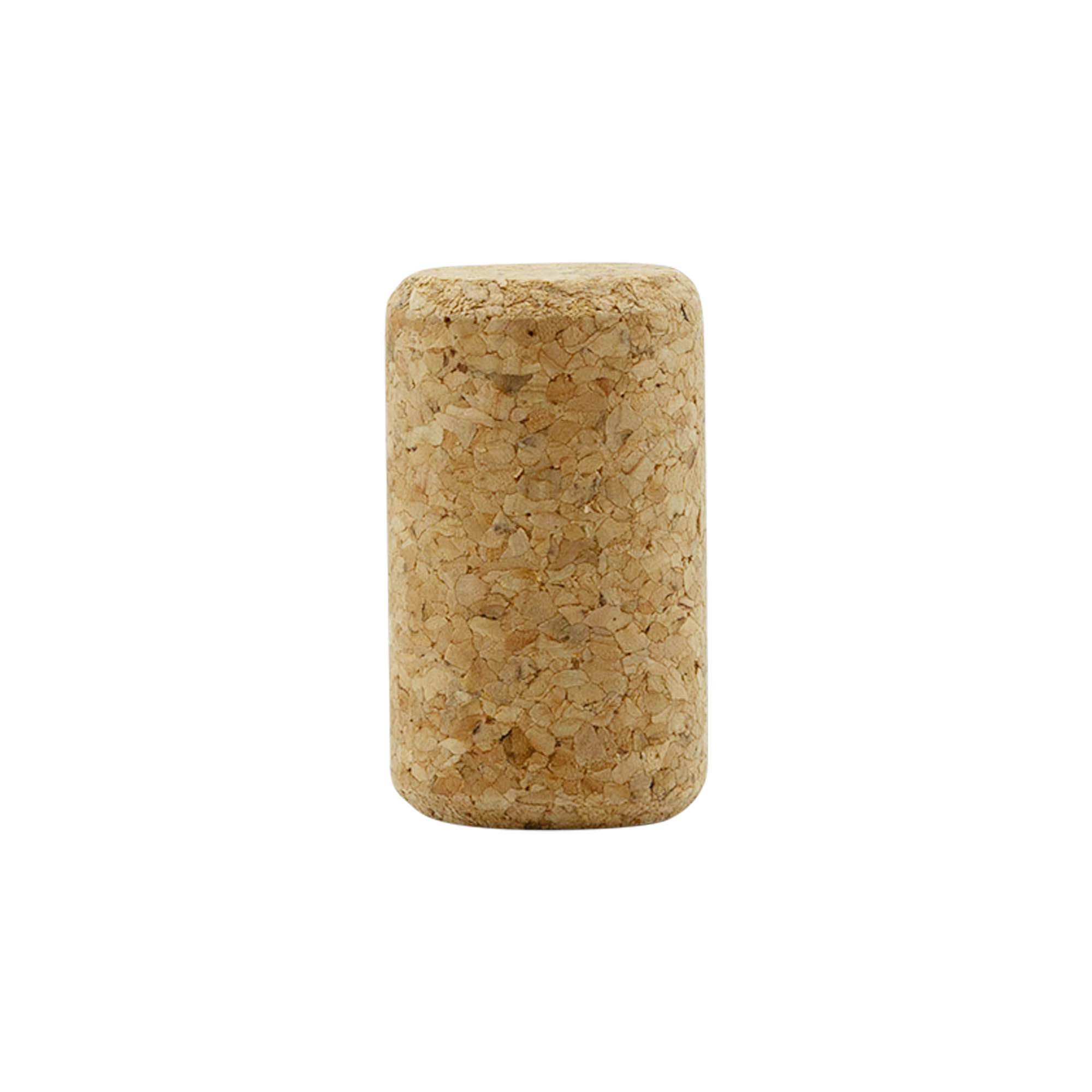 Weinkorken 22,5 mm, Presskork, beige, für Mündung: Kork