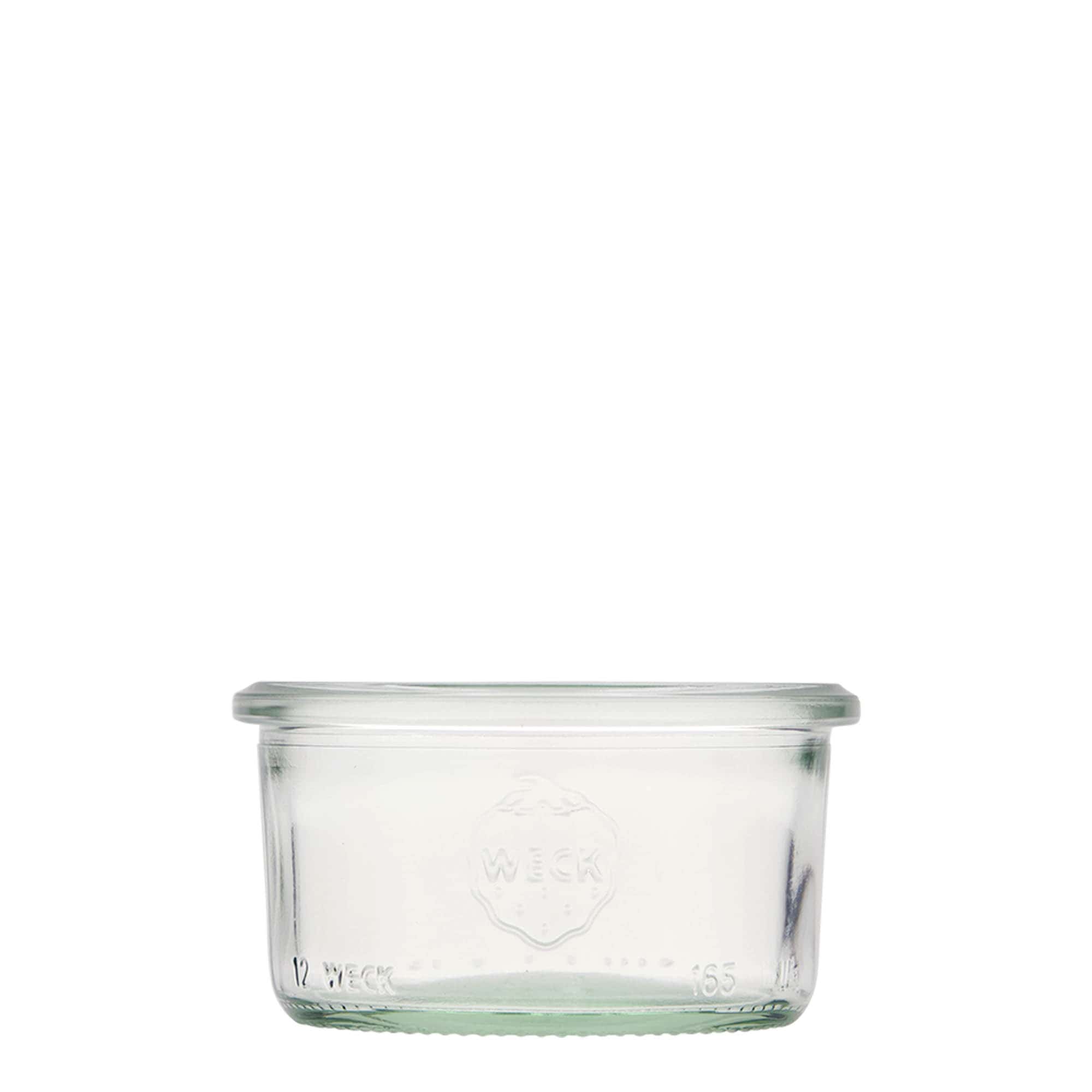 165 ml WECK-Sturzglas, Mündung: Rundrand
