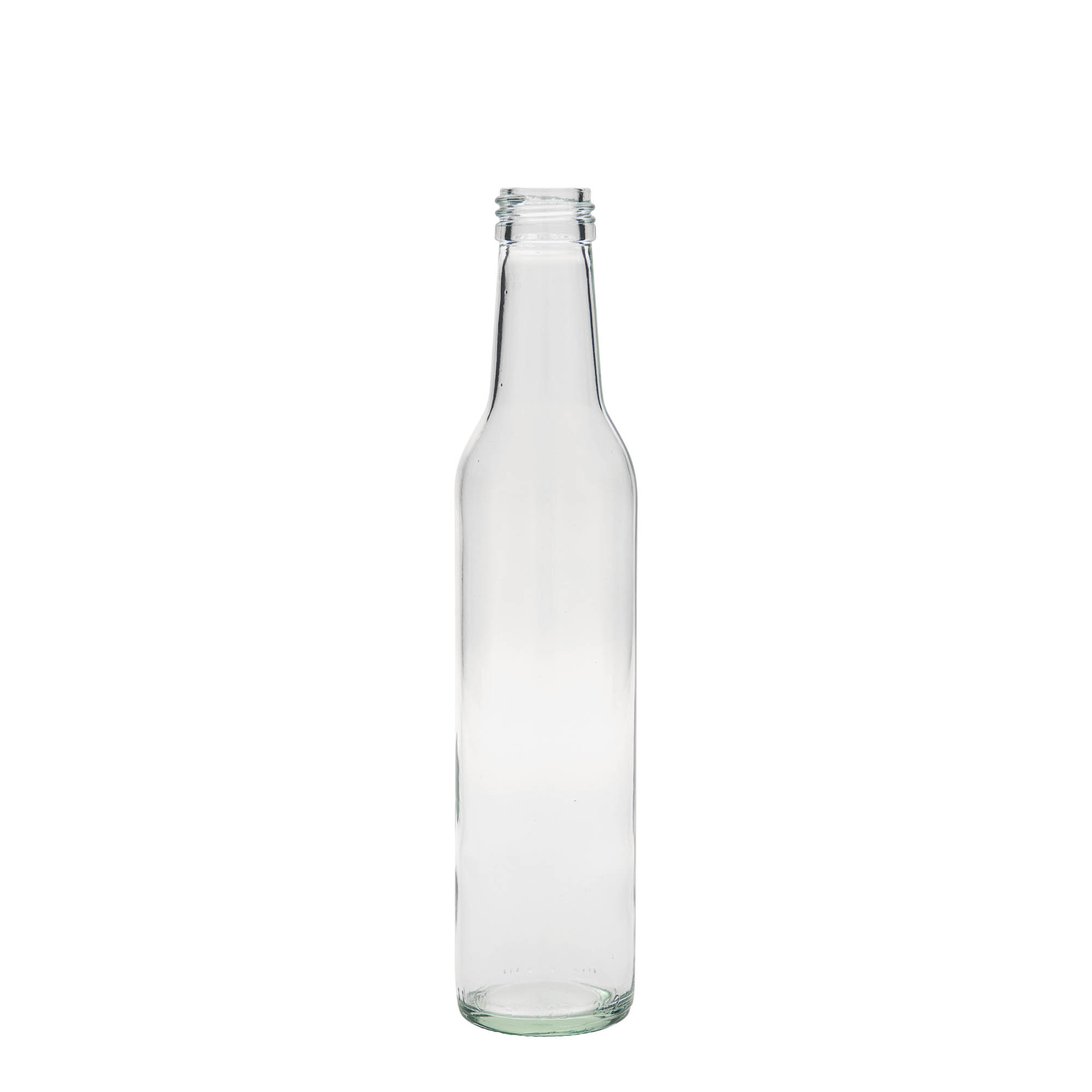 250 ml Glasflasche 'Cilindrica', Mündung: PP 28 250 ml Glasflasche 'Cilindrica', Mündung: PP 28