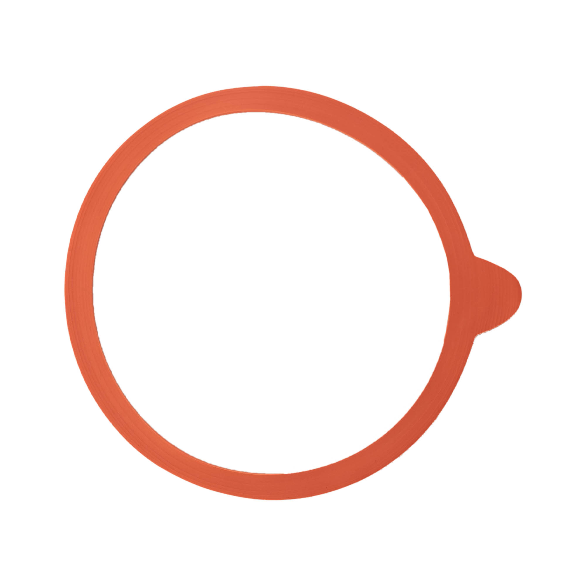 WECK-Einkochring RR120, rot, Mündung: Rundrand WECK-Einkochring RR120, rot, Mündung: Rundrand