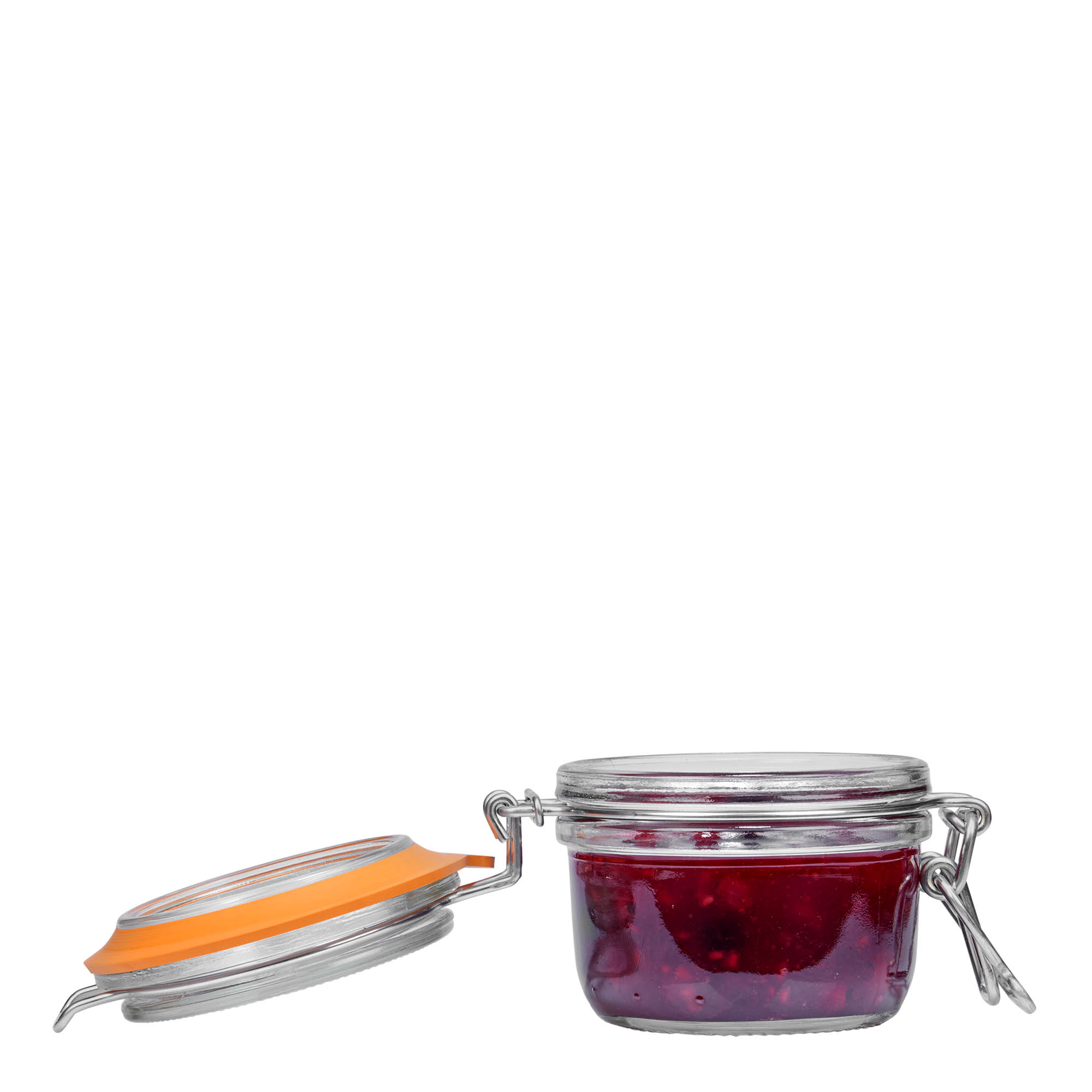 125 ml Drahtbügelglas „Le Parfait Super Terrine“, Mündung: Drahtbügelverschluss