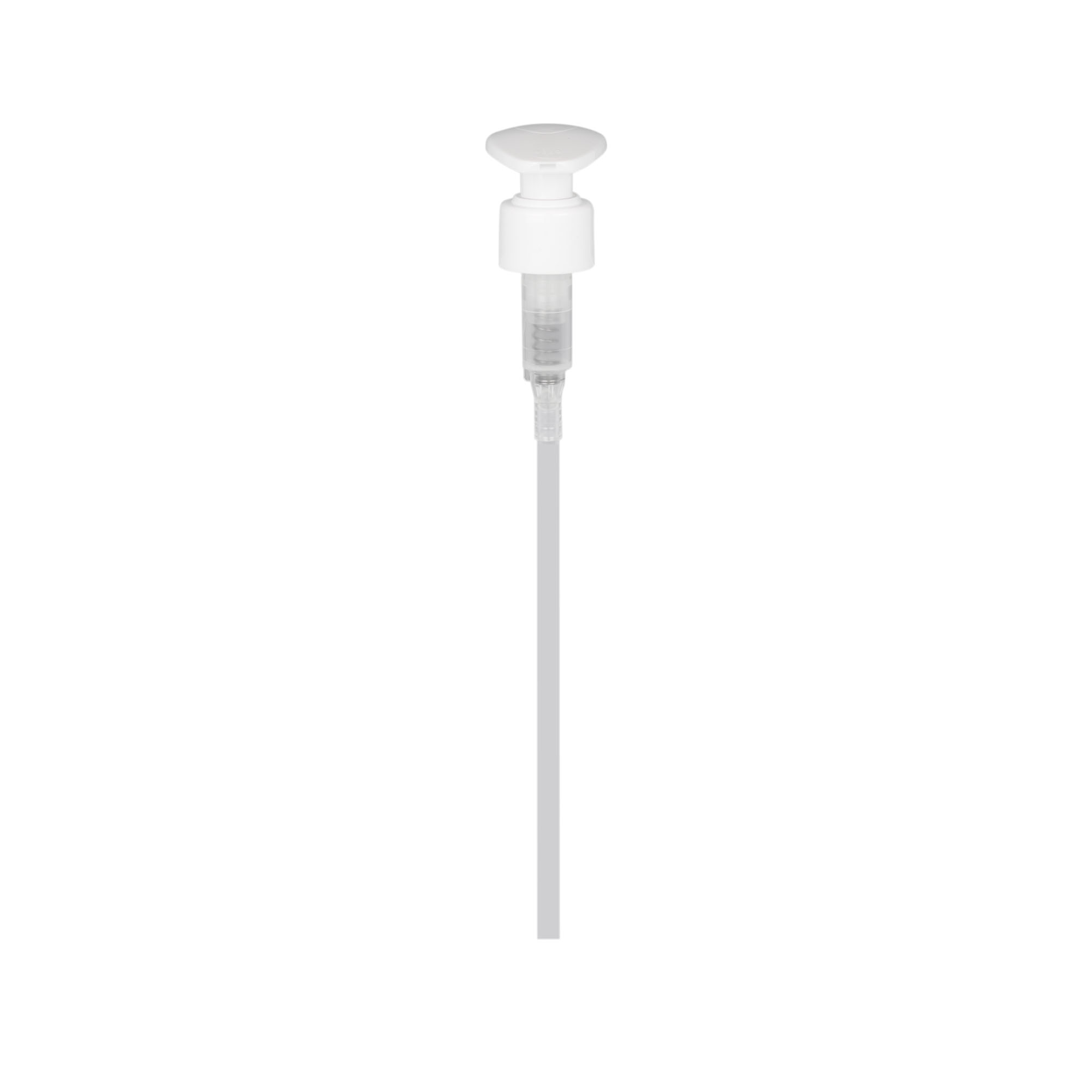 Schraubverschluss Dispenserpumpe, PP-Kunststoff, weiß, für Mündung: 24/410 Schraubverschluss Dispenserpumpe, PP-Kunststoff, weiß, für Mündung: 24/410