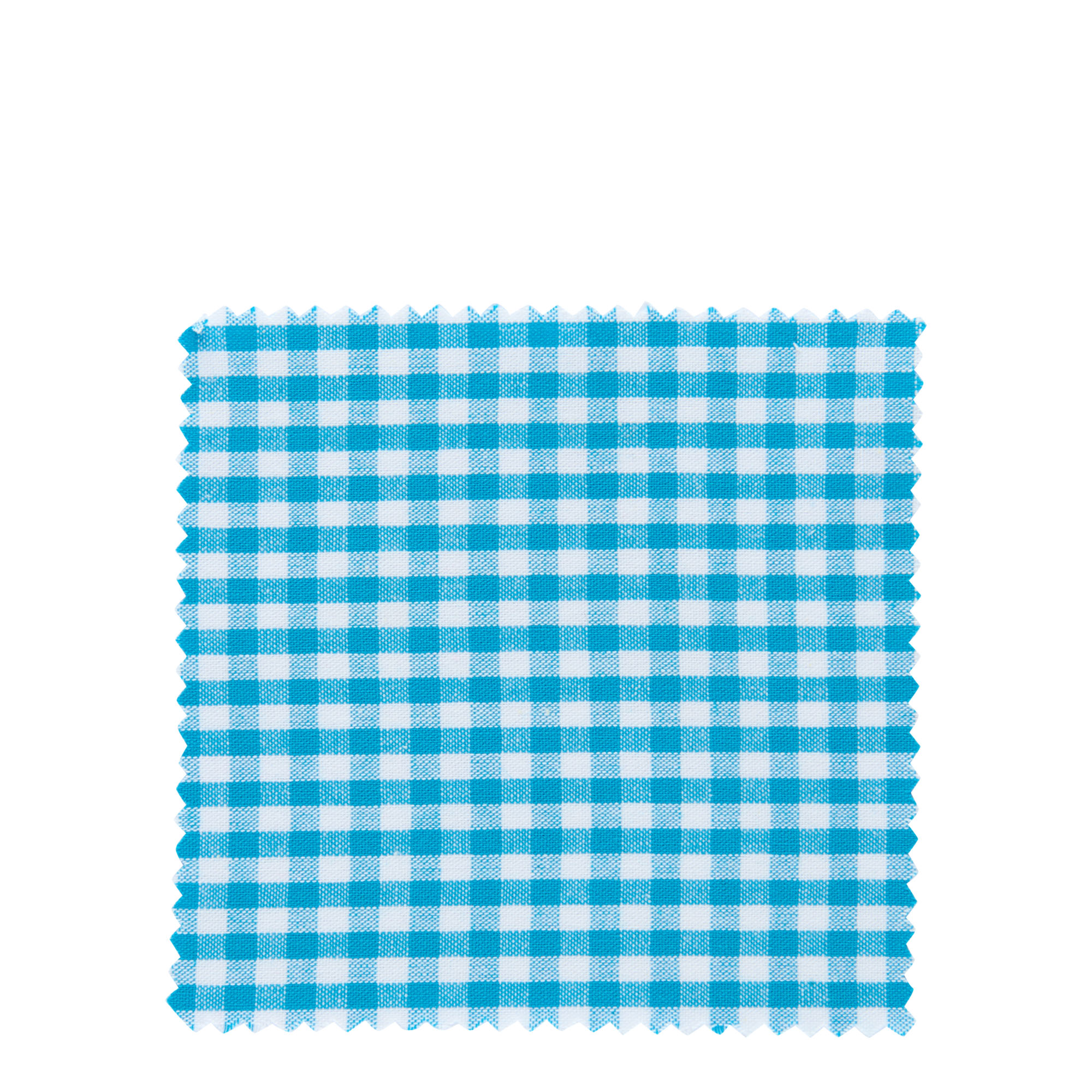 Stoffdeckchen kariert 12x12, quadratisch, Textil, blau, Mündung: TO38-TO53