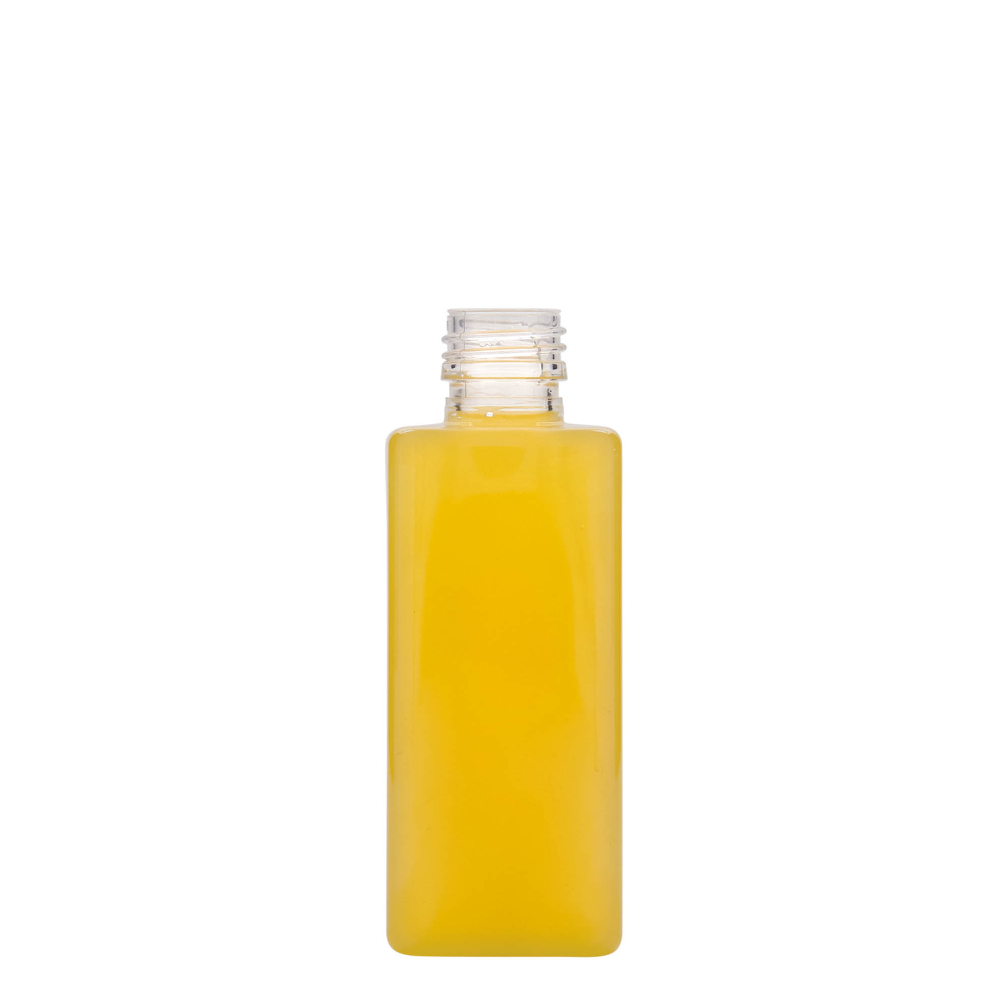 250 ml PET-Flasche 'Karl', quadratisch, Kunststoff, Mündung: PP 28 250 ml PET-Flasche 'Karl', quadratisch, Kunststoff, Mündung: PP 28