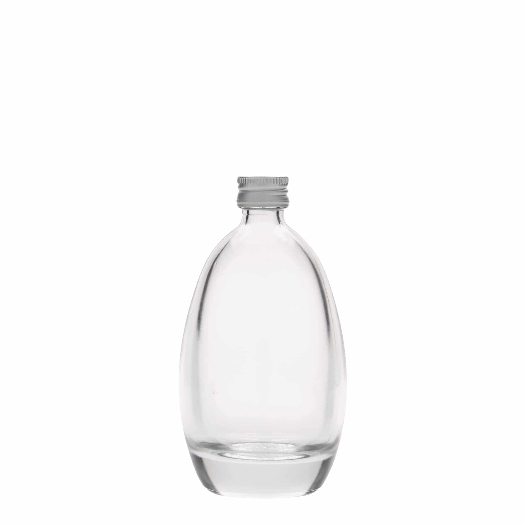 100 ml Glasflasche 'Ei', Mündung: PP 18