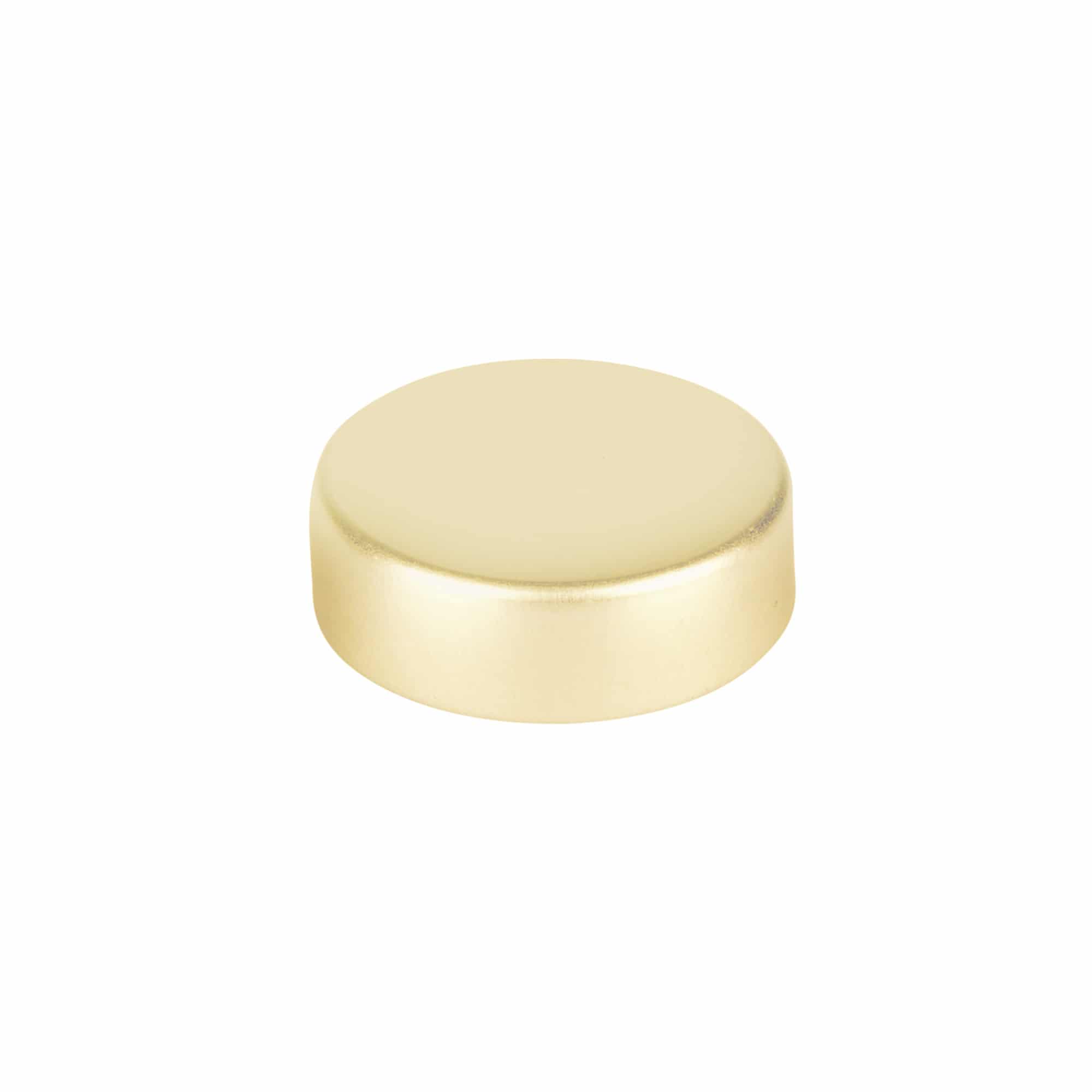 Schraubverschluss, ABS-Kunststoff, gold, für Mündung: GPI 33/400
