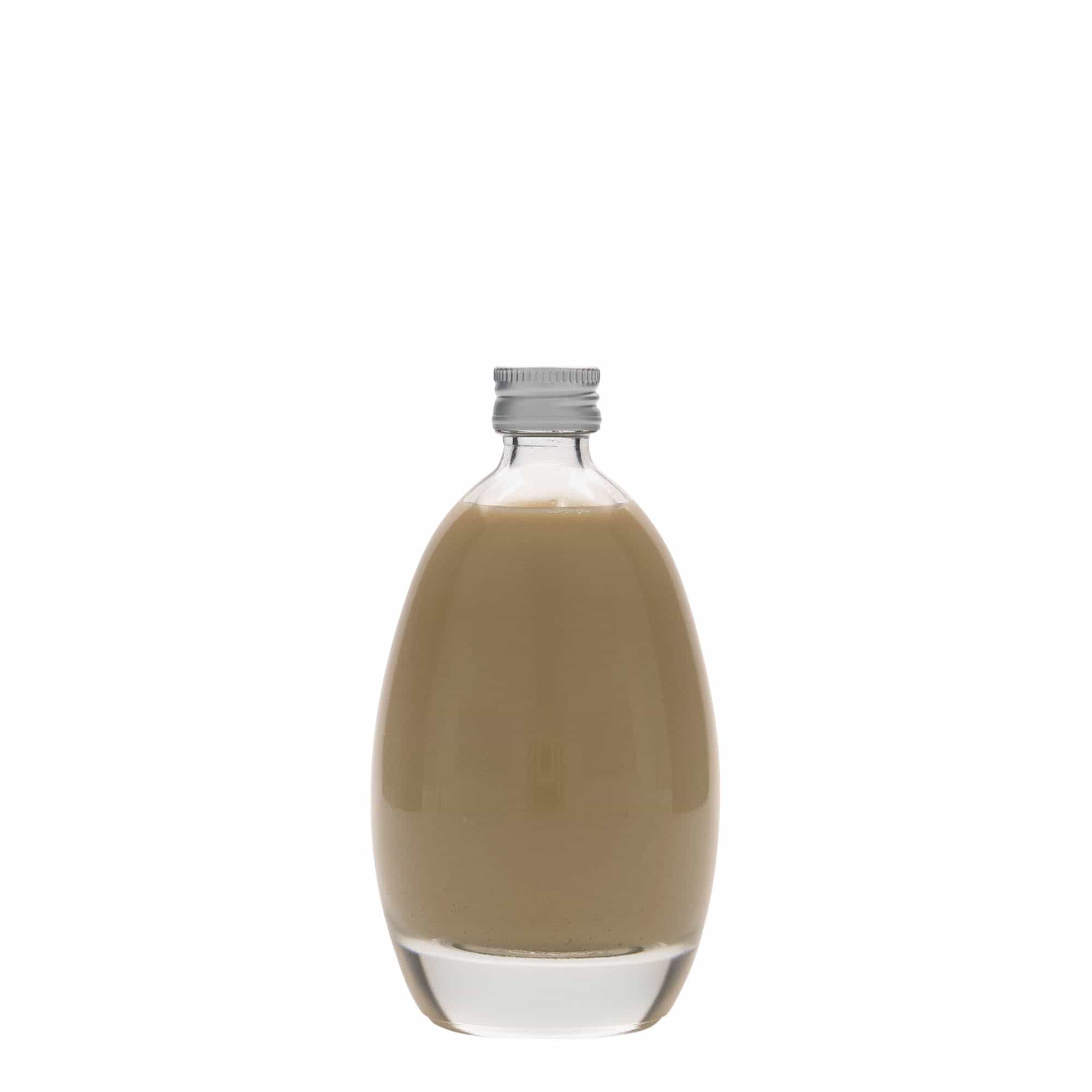 100 ml Glasflasche 'Ei', Mündung: PP 18