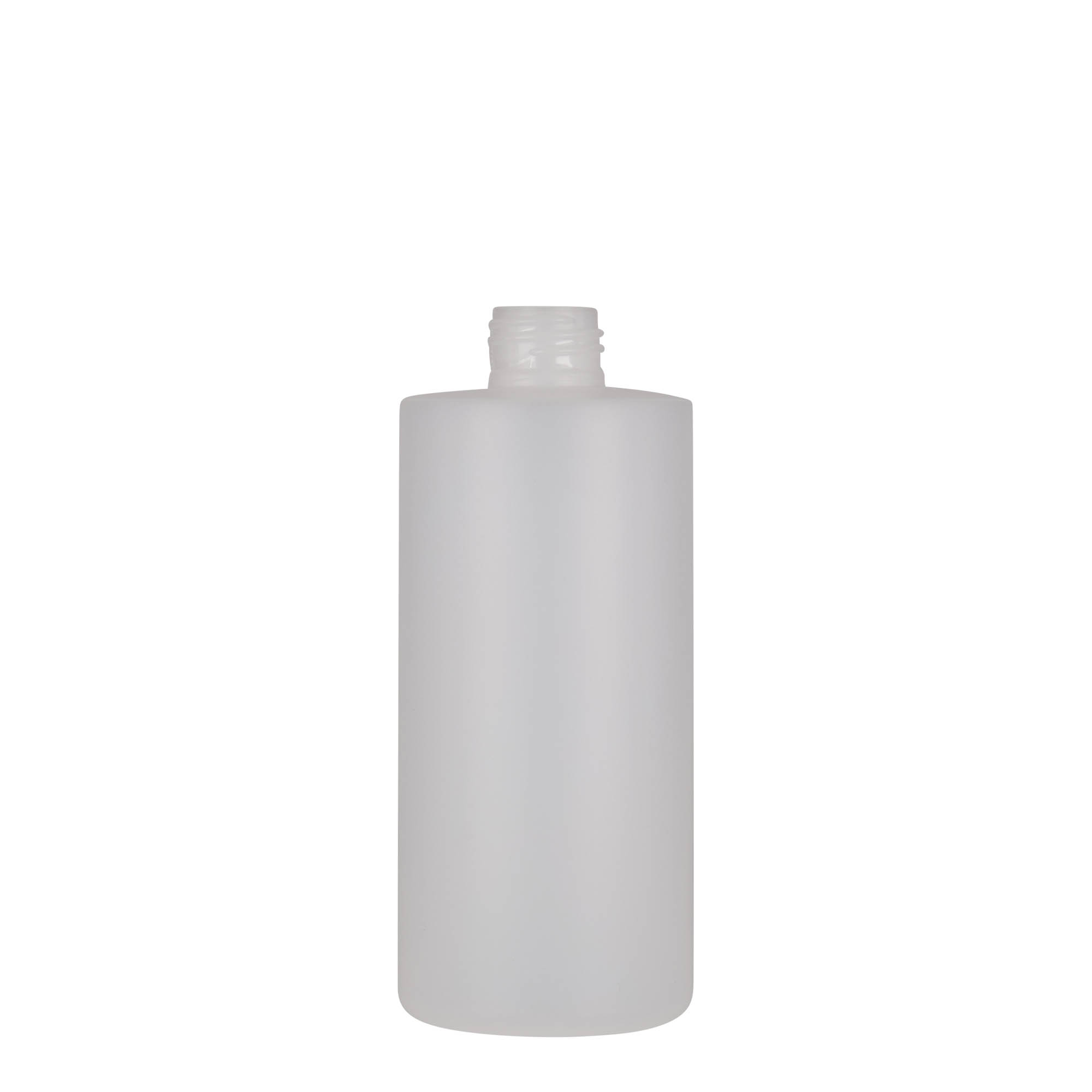 300 ml Kunststoffflasche 'Pipe', HDPE, weiß, Mündung: 24/410 300 ml Kunststoffflasche 'Pipe', HDPE, weiß, Mündung: 24/410