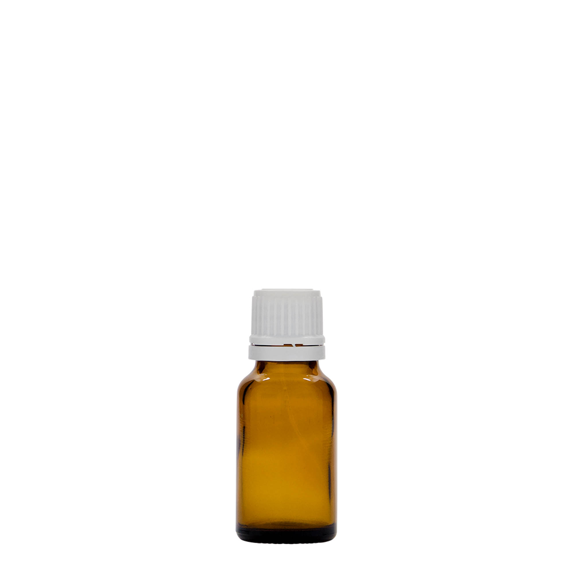 15 ml Medizinflasche, Glas, braun, Mündung: DIN 18 15 ml Medizinflasche, Glas, braun, Mündung: DIN 18