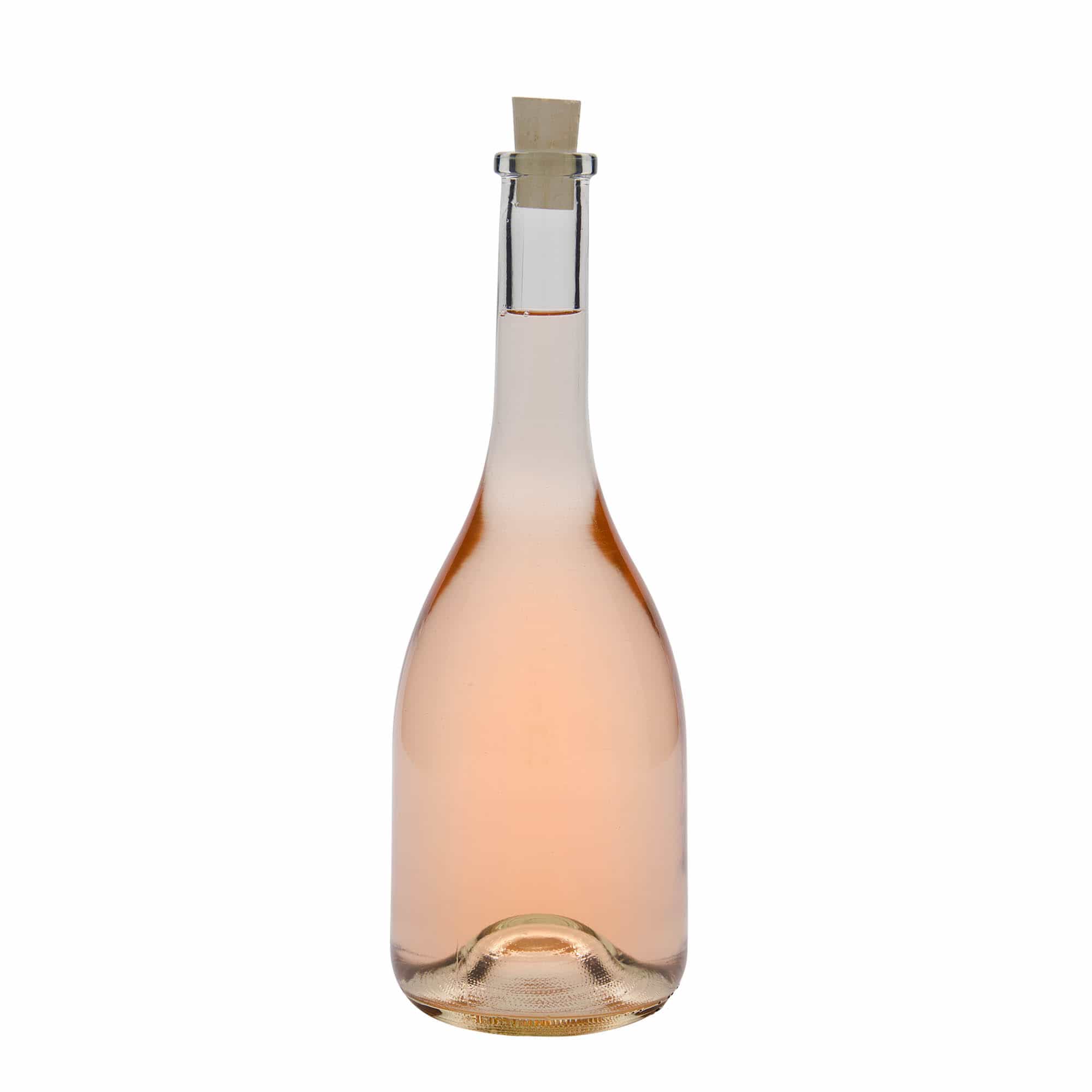 750 ml Glasflasche 'Rustica', Mündung: Kork 750 ml Glasflasche 'Rustica', Mündung: Kork
