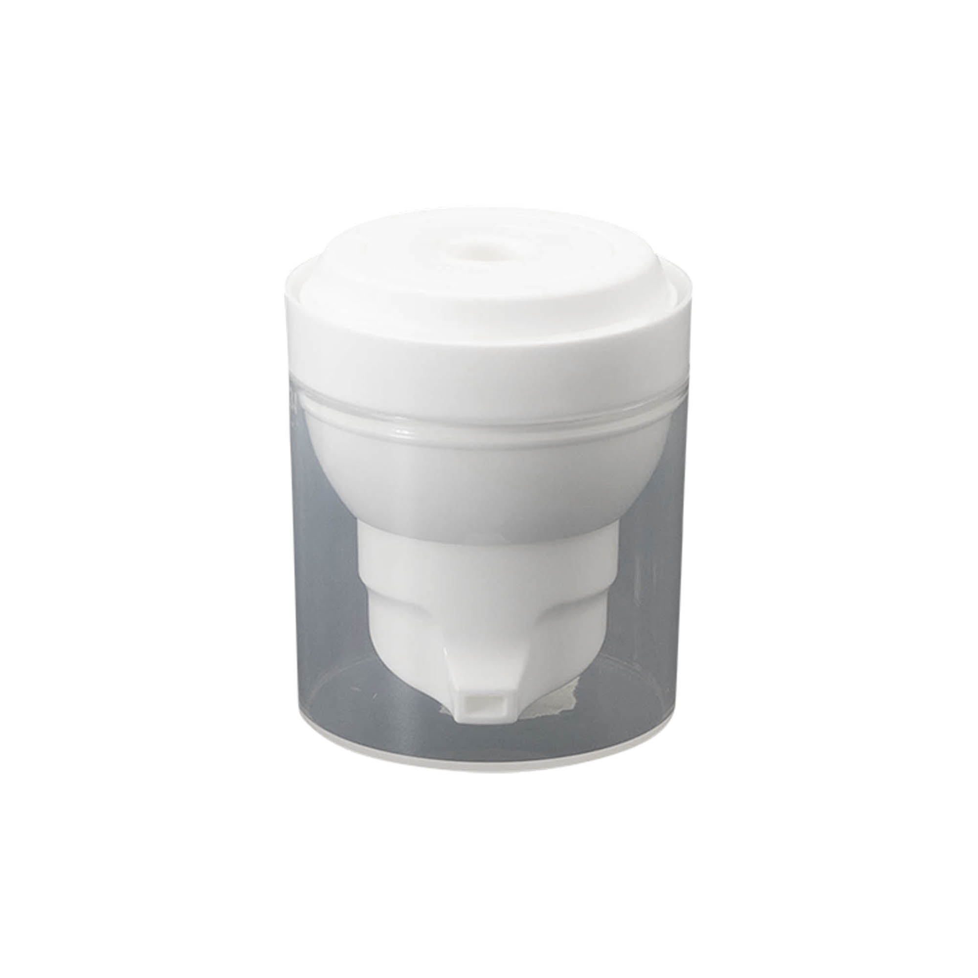 Airless Dispenser Pumpkopf 'Mezzo', PP-Kunststoff, weiß