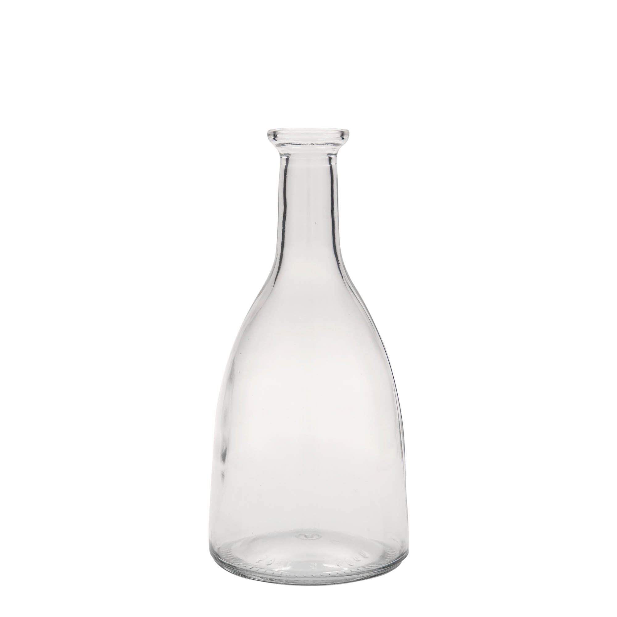 500 ml Glasflasche 'Viola', Mündung: Kork 500 ml Glasflasche 'Viola', Mündung: Kork