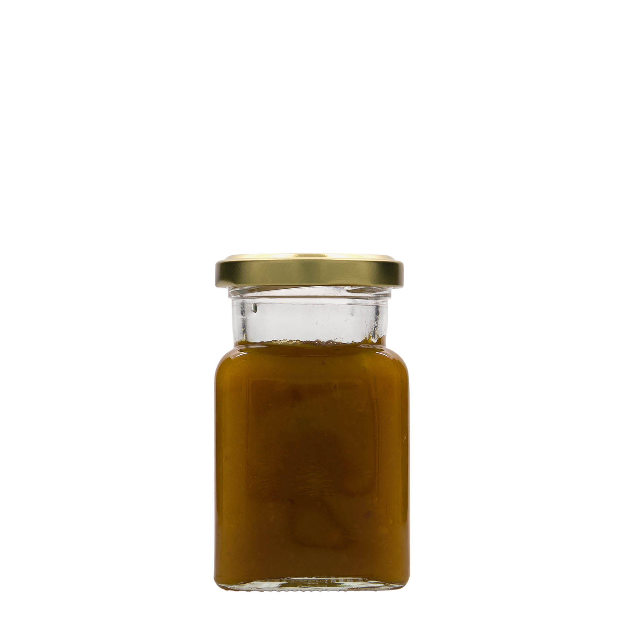 150 ml Vierkantglas, Mündung: Twist-Off (TO 53)