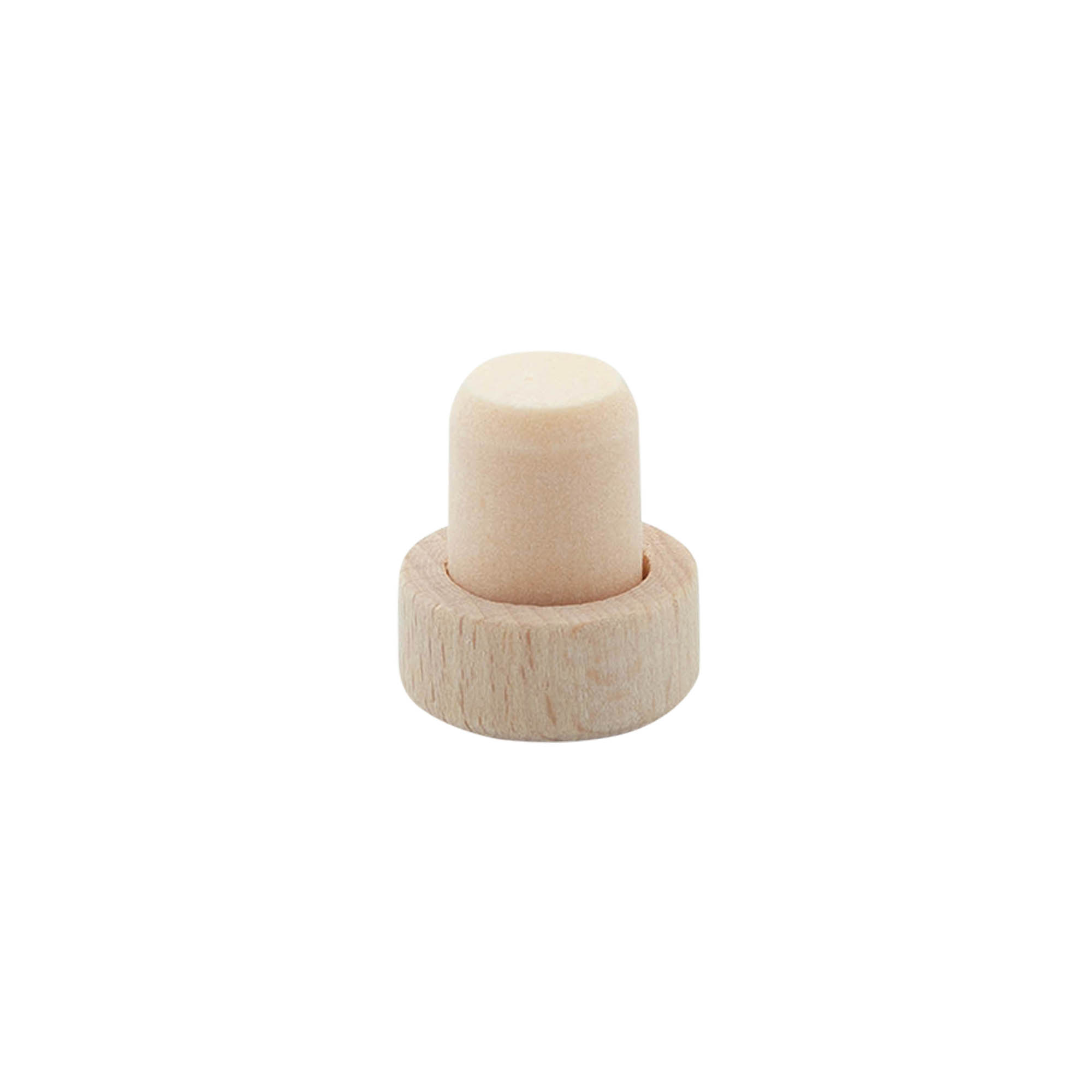 Griffkorken 14 mm, Holz/Kunststoff, für Mündung: Kork