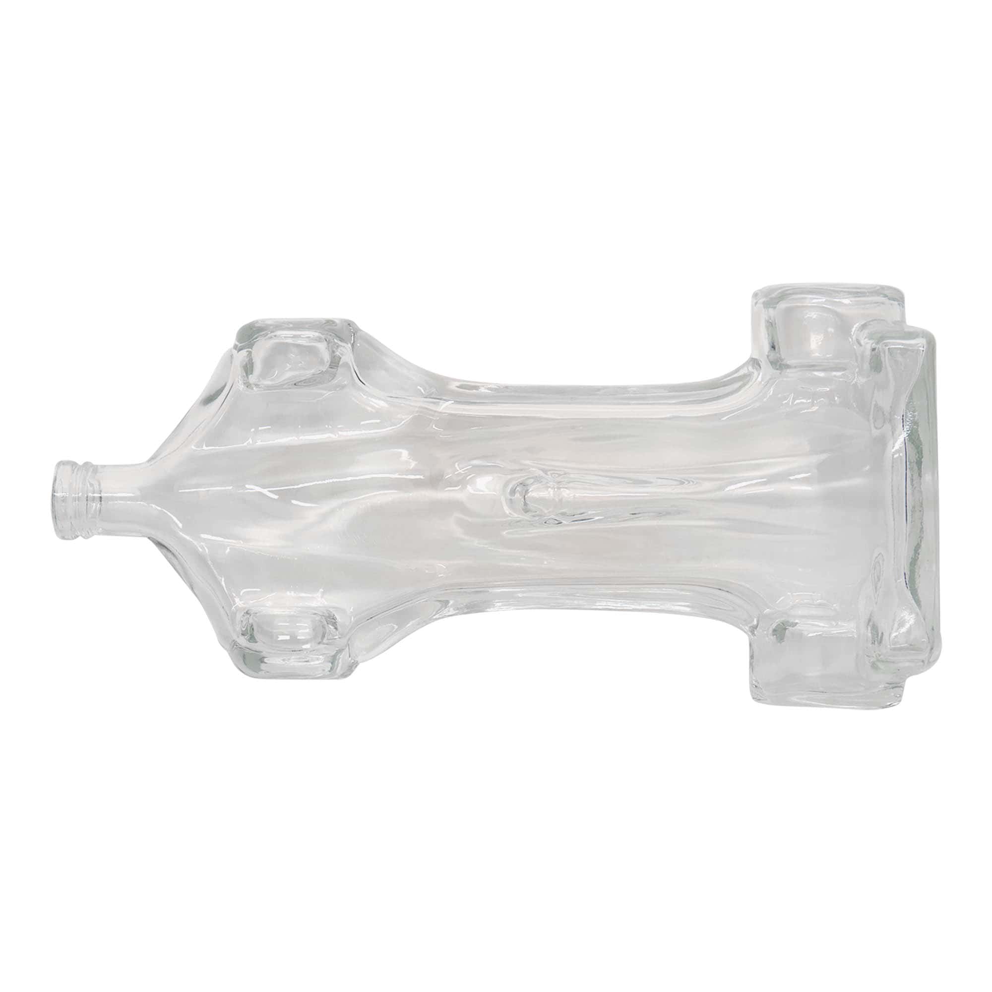 200 ml Glasflasche „Rennwagen“, Mündung: Kork