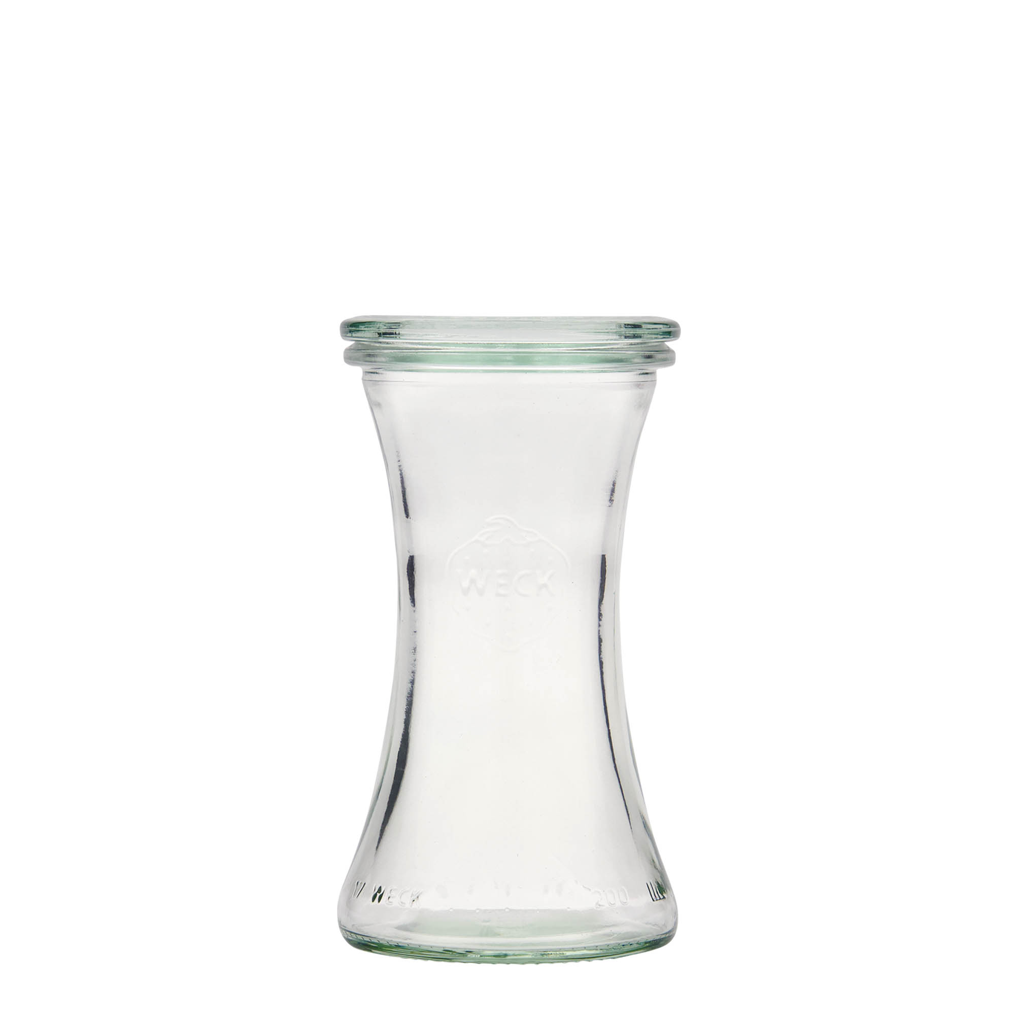 200 ml WECK-Delikatessenglas, Mündung: Rundrand 200 ml WECK-Delikatessenglas, Mündung: Rundrand