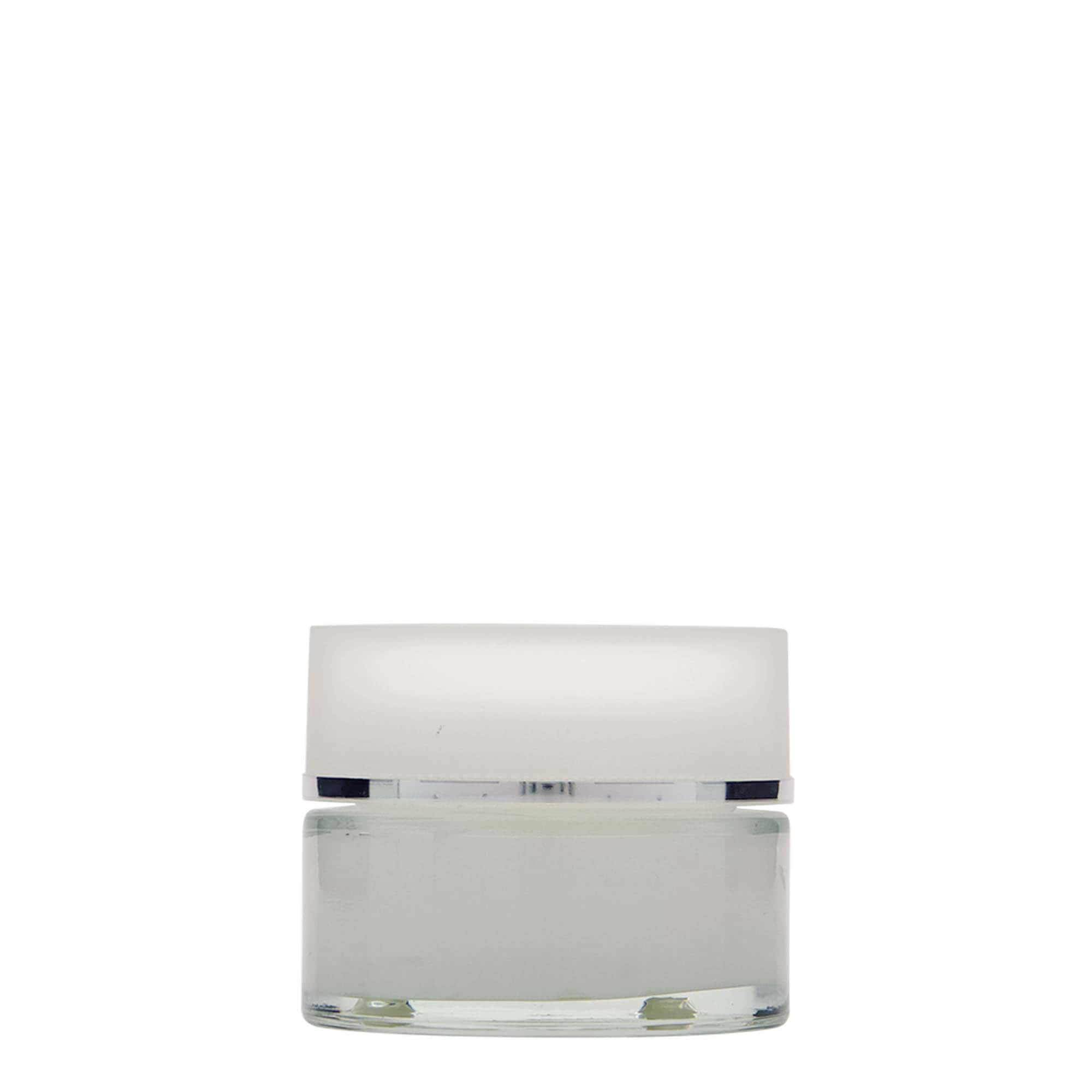 50 ml Tiegel 'Clear Edition', Glas, Mündung: Schraubverschluss