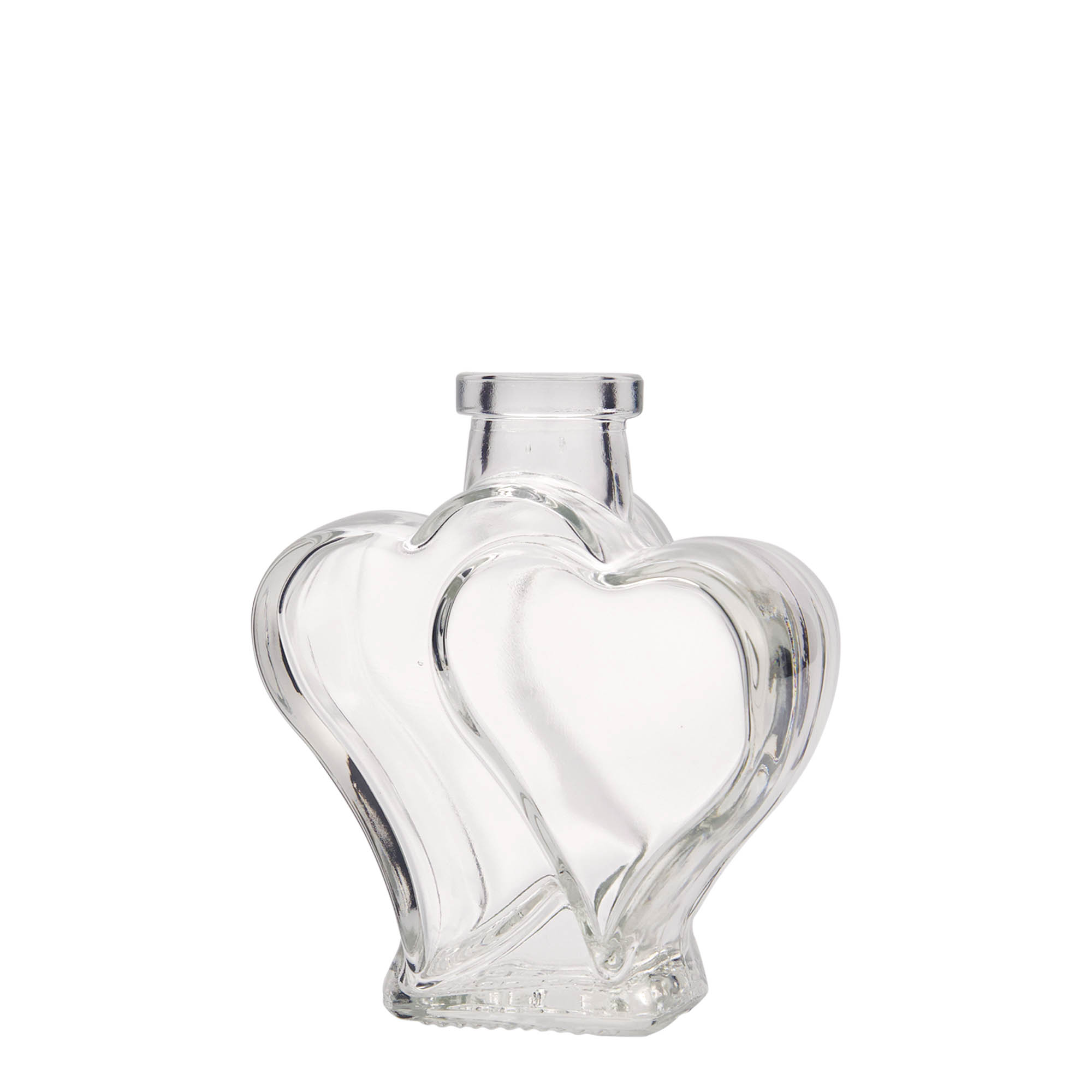 200 ml Glasflasche 'Doppelherz', Mündung: Kork 200 ml Glasflasche 'Doppelherz', Mündung: Kork