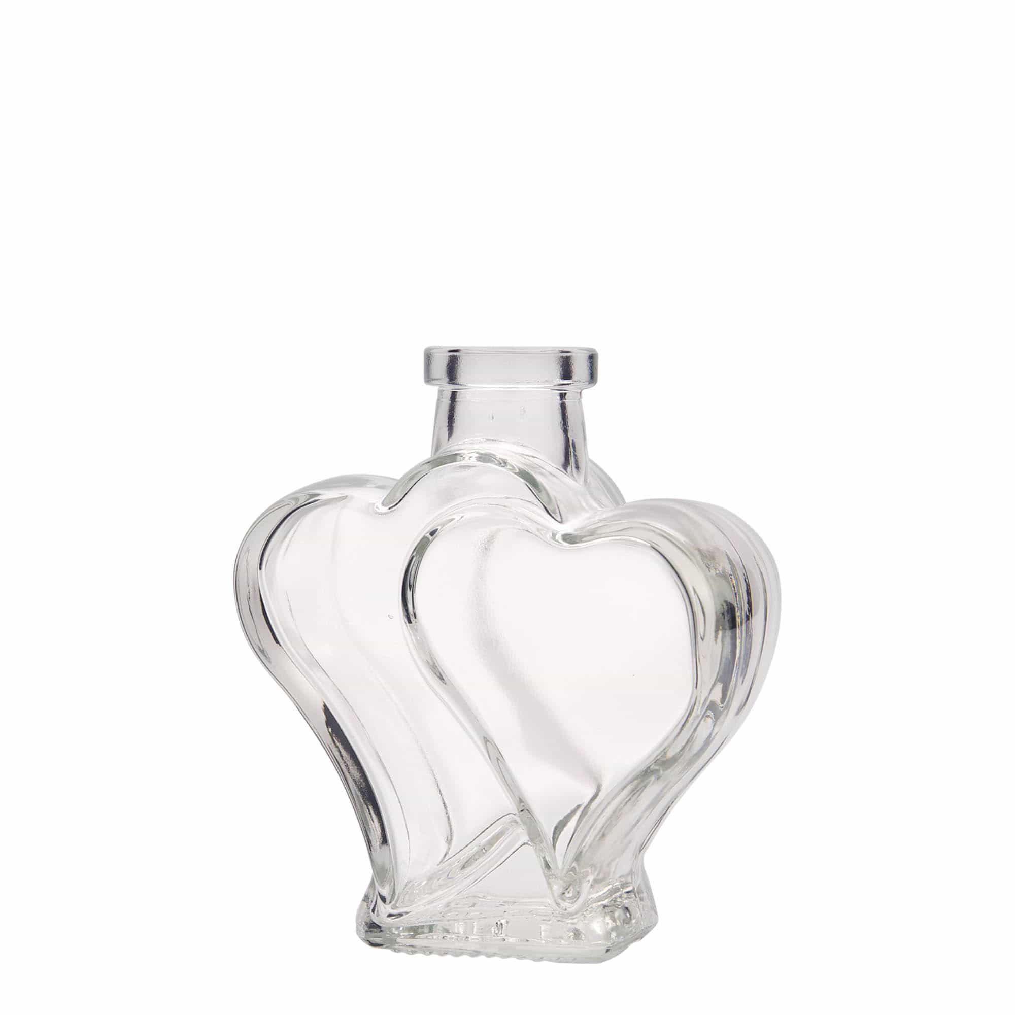 200 ml Glasflasche „Doppelherz“, Mündung: Kork