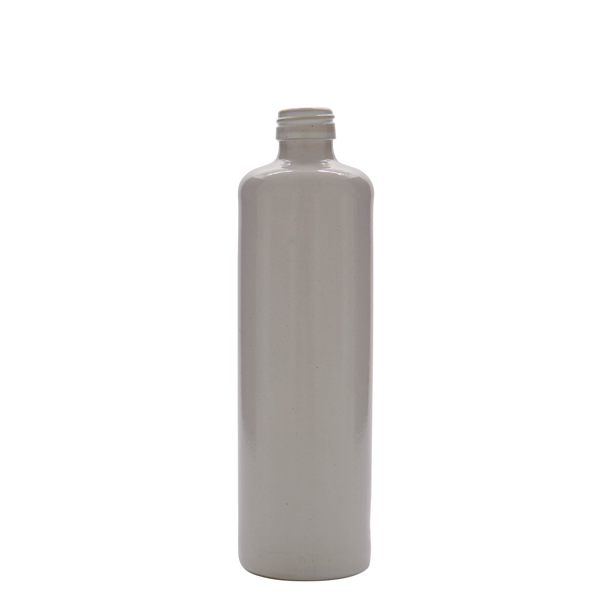 500 ml Tonkrug, Steinzeug, weiß, Mündung: PP 31,5 500 ml Tonkrug, Steinzeug, weiß, Mündung: PP 31,5