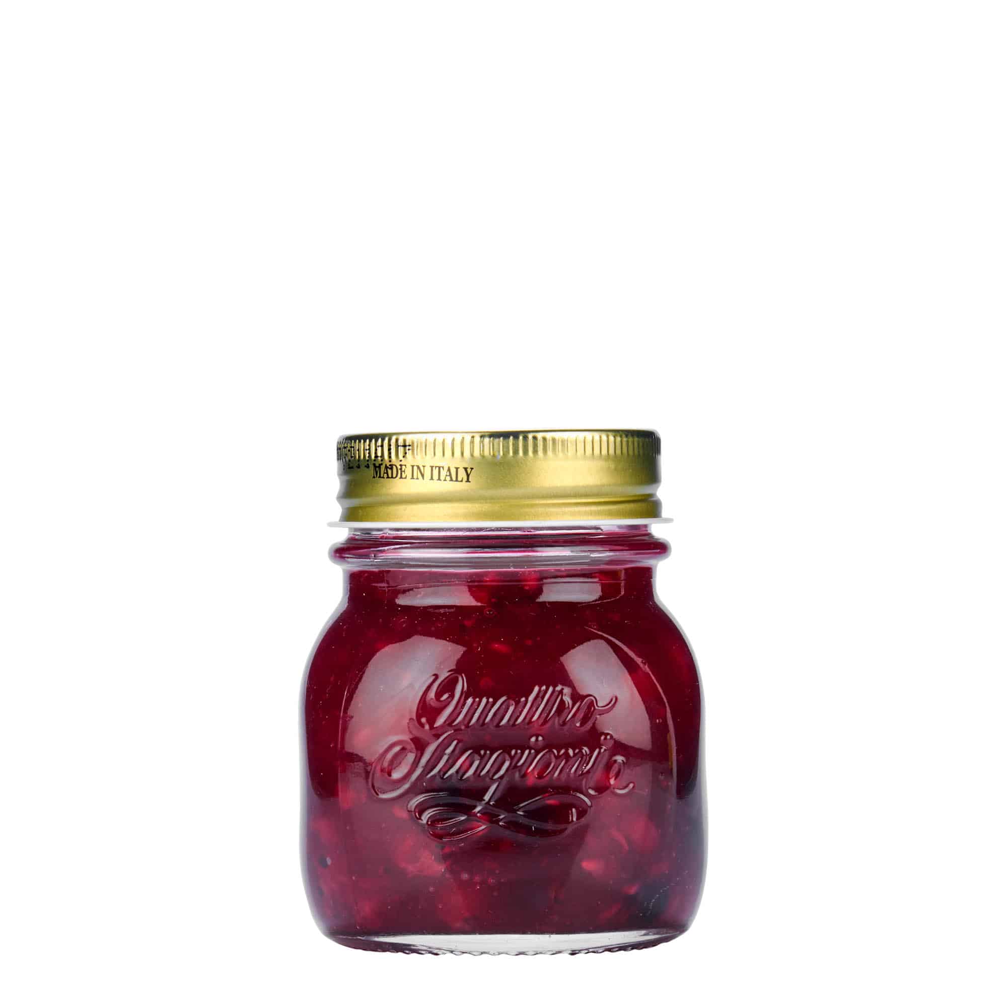 150 ml Glas 'Quattro Stagioni', Mündung: Schraubverschluss
