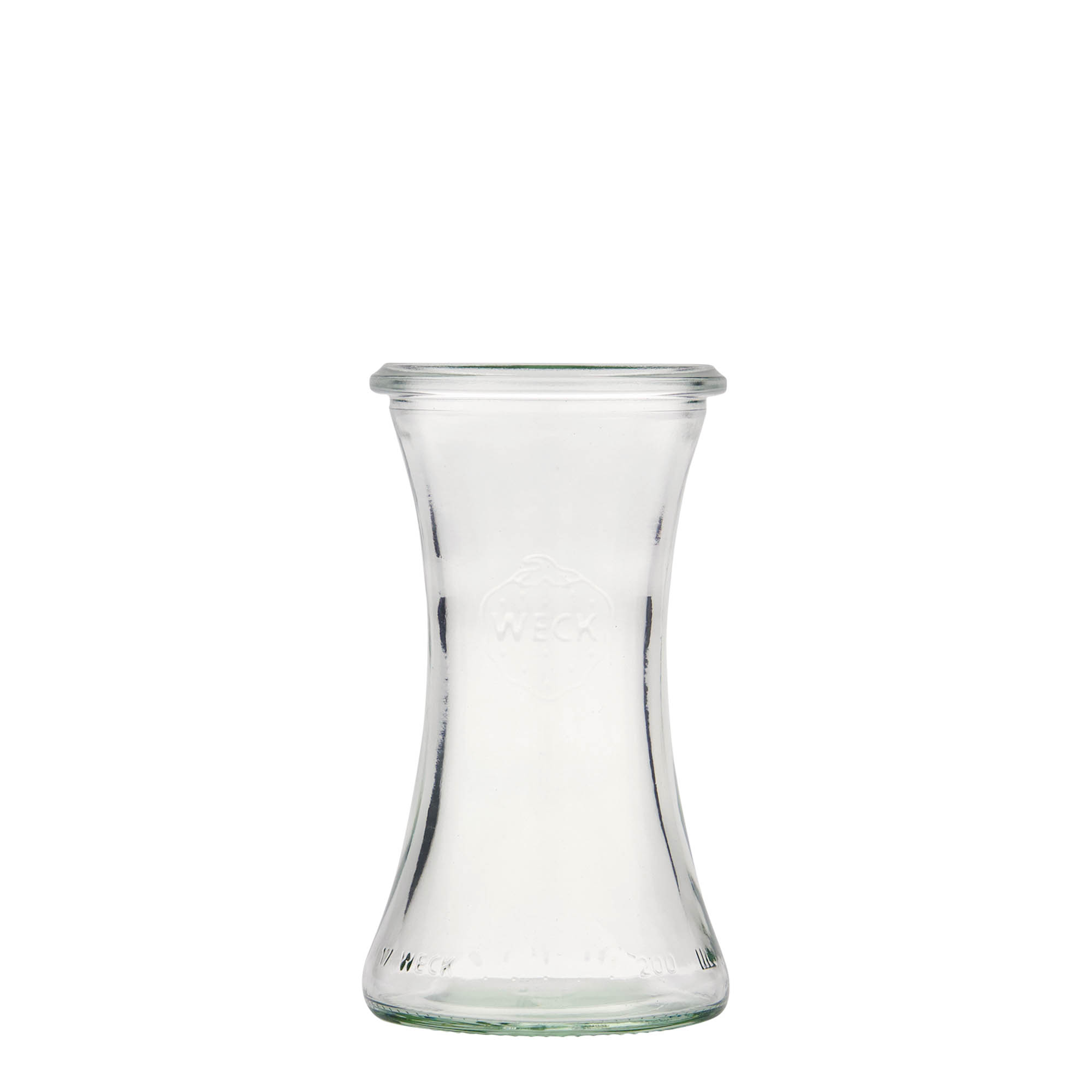 200 ml WECK-Delikatessenglas, Mündung: Rundrand 200 ml WECK-Delikatessenglas, Mündung: Rundrand