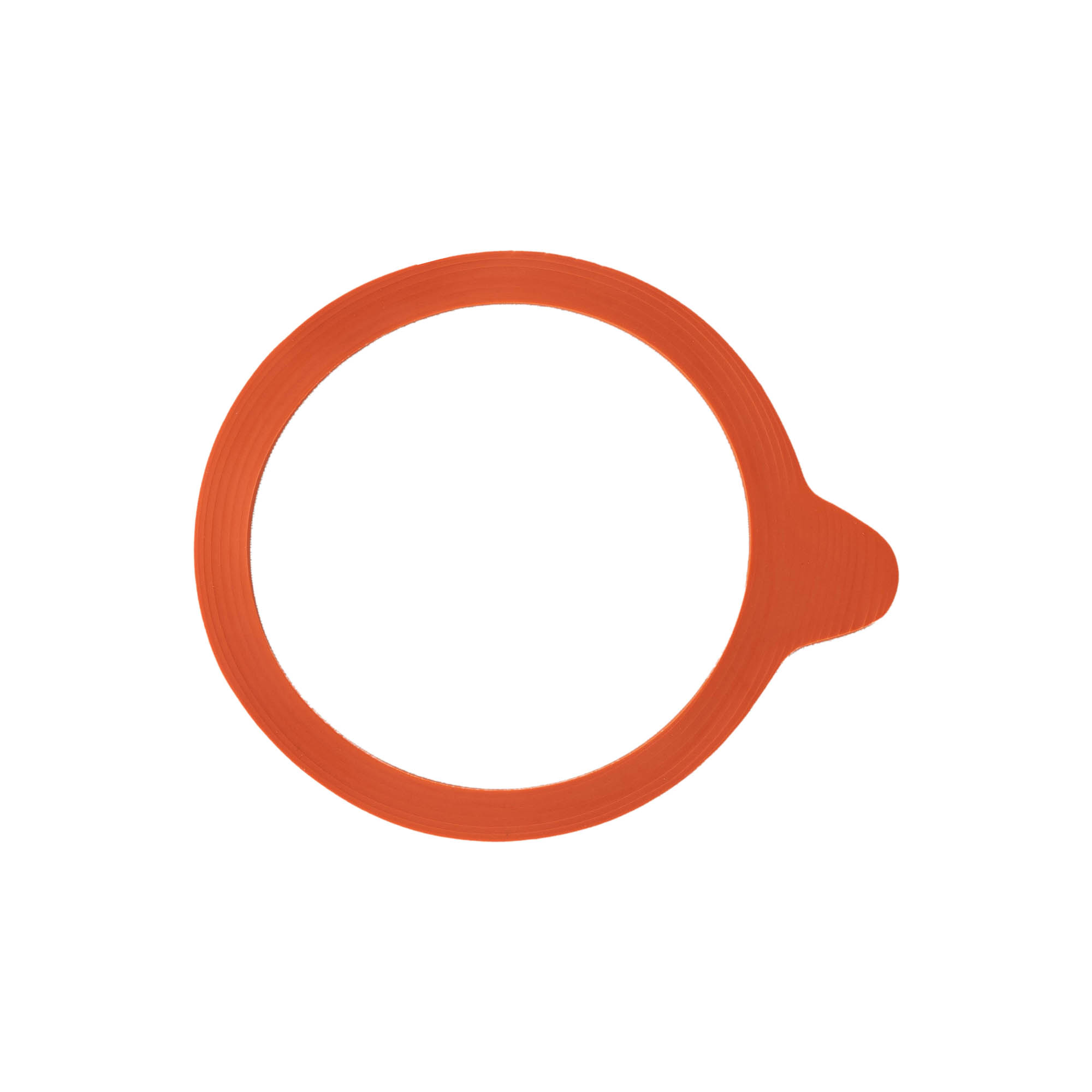 WECK-Einkochring RR80, rot, Mündung: Rundrand WECK-Einkochring RR80, rot, Mündung: Rundrand