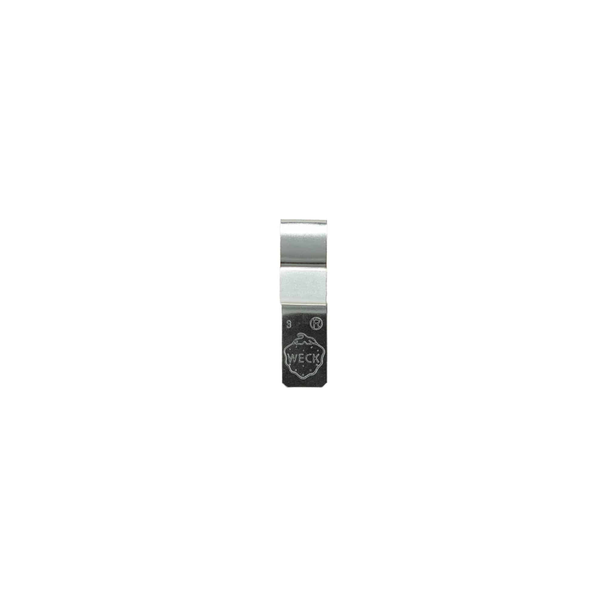 WECK-Klammer #, Edelstahl, silber WECK-Klammer #, Edelstahl, silber